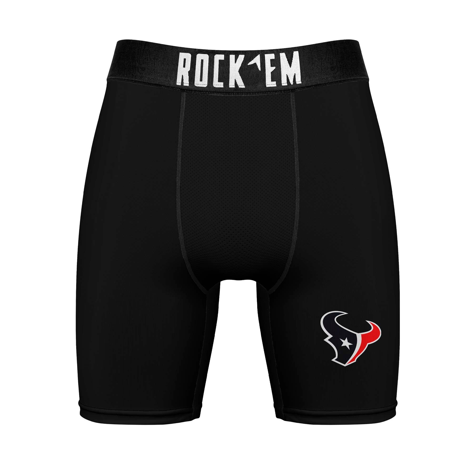 Ensemble chaussettes montantes et boxers Rock Em Houston Texans pour homme