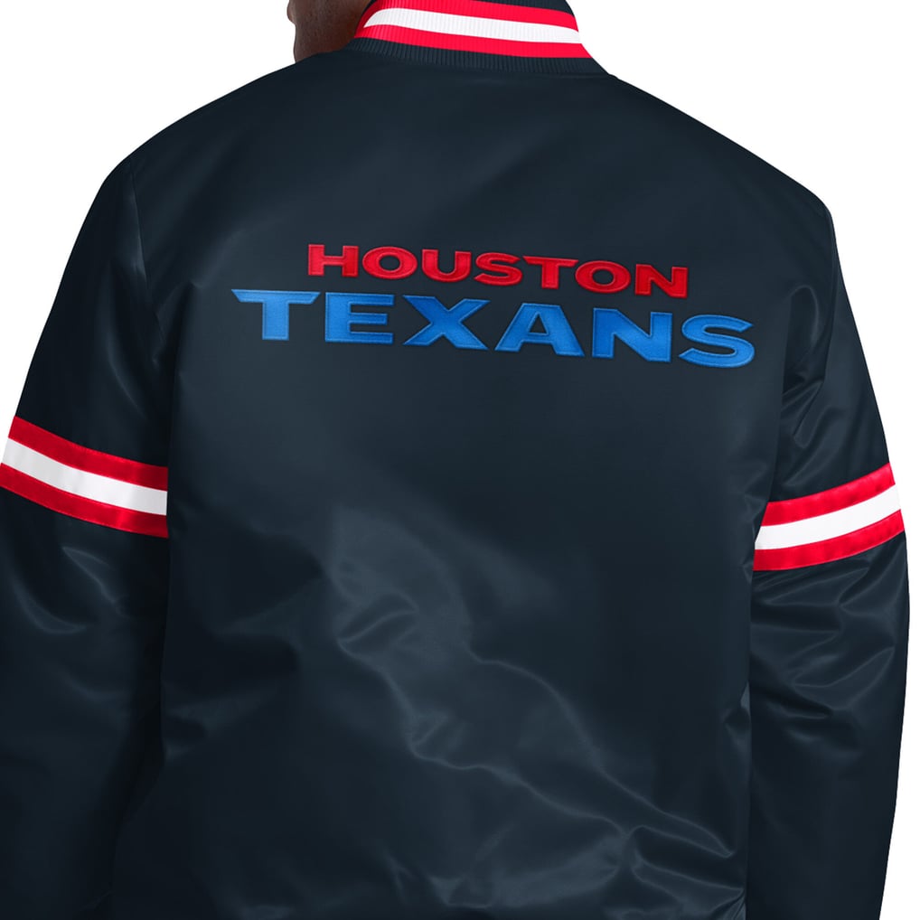 Houston Texans Starter Courtside II Alternate Logo Varsity Full Snap ...