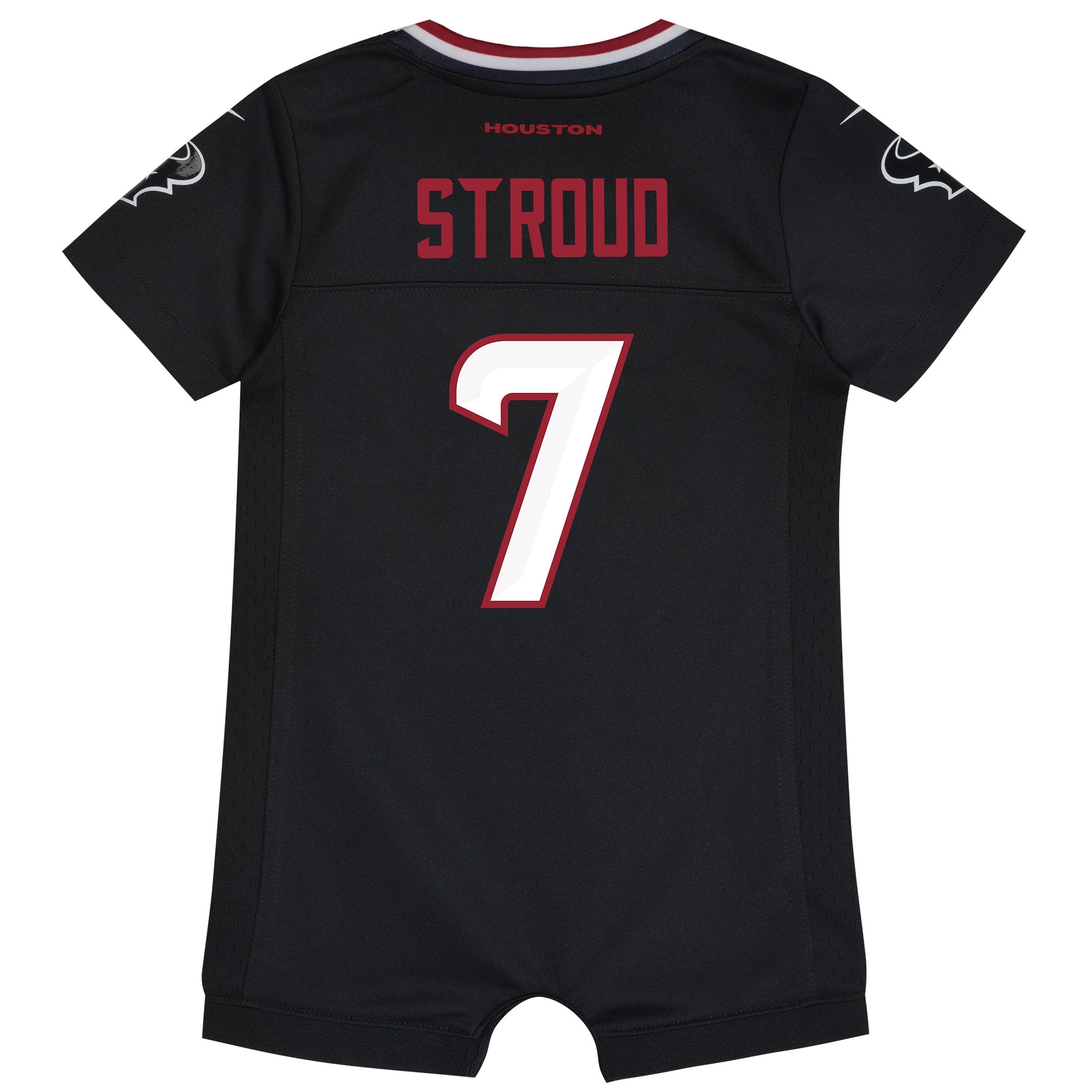 Newborn Nike C.J. Stroud Navy Houston Texans Romper Game Jersey