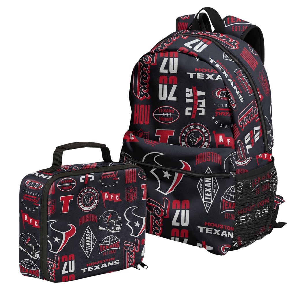Ensemble sac à dos et boîte à lunch Houston Texans Outerstuff