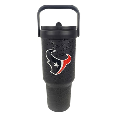 Houston Texans Pegasus 40oz. 5-D Logo Wordmark Stainless Steel ProCarry Tumbler