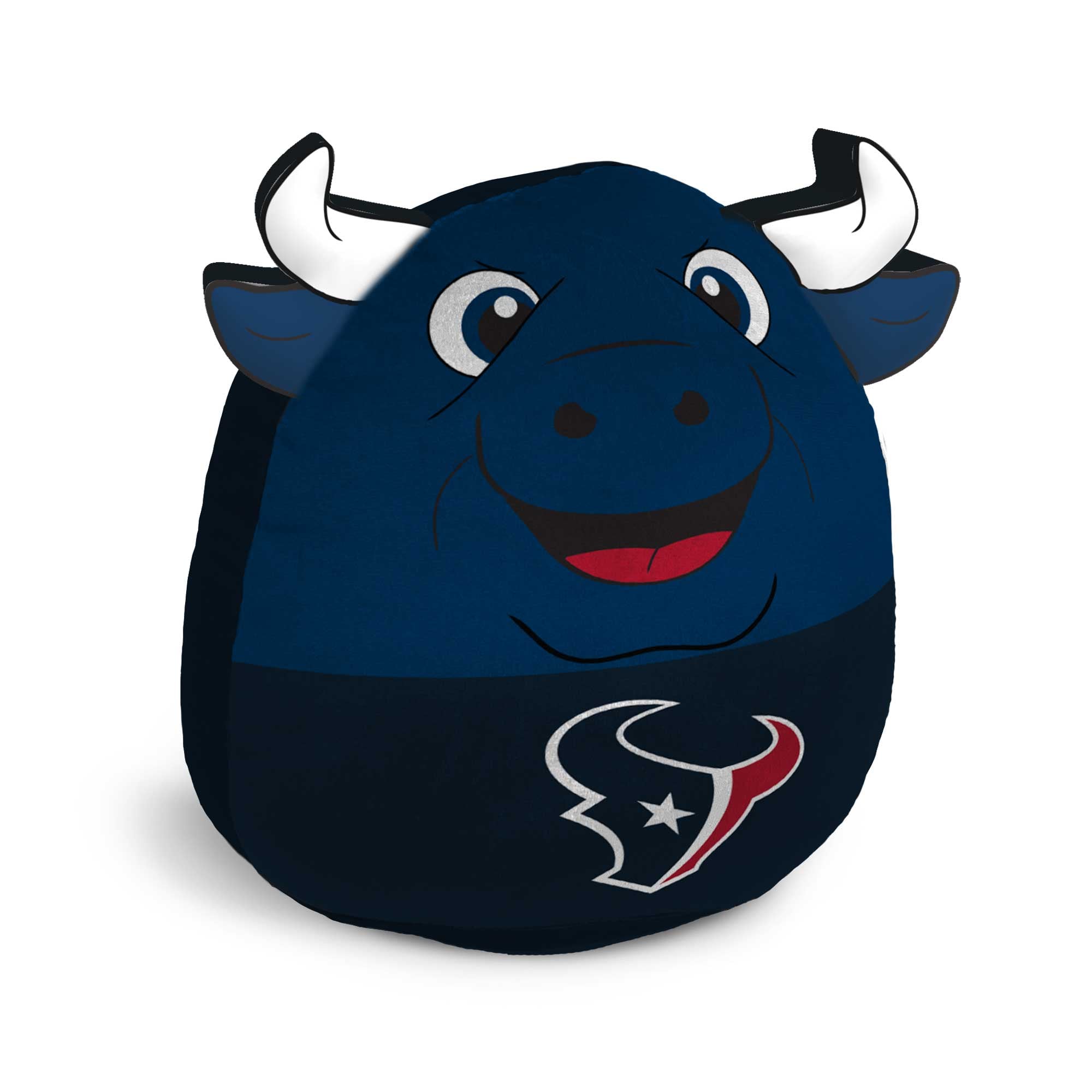 Coussin en peluche mascotte Pegasus Houston Texans avec fonctionnalités