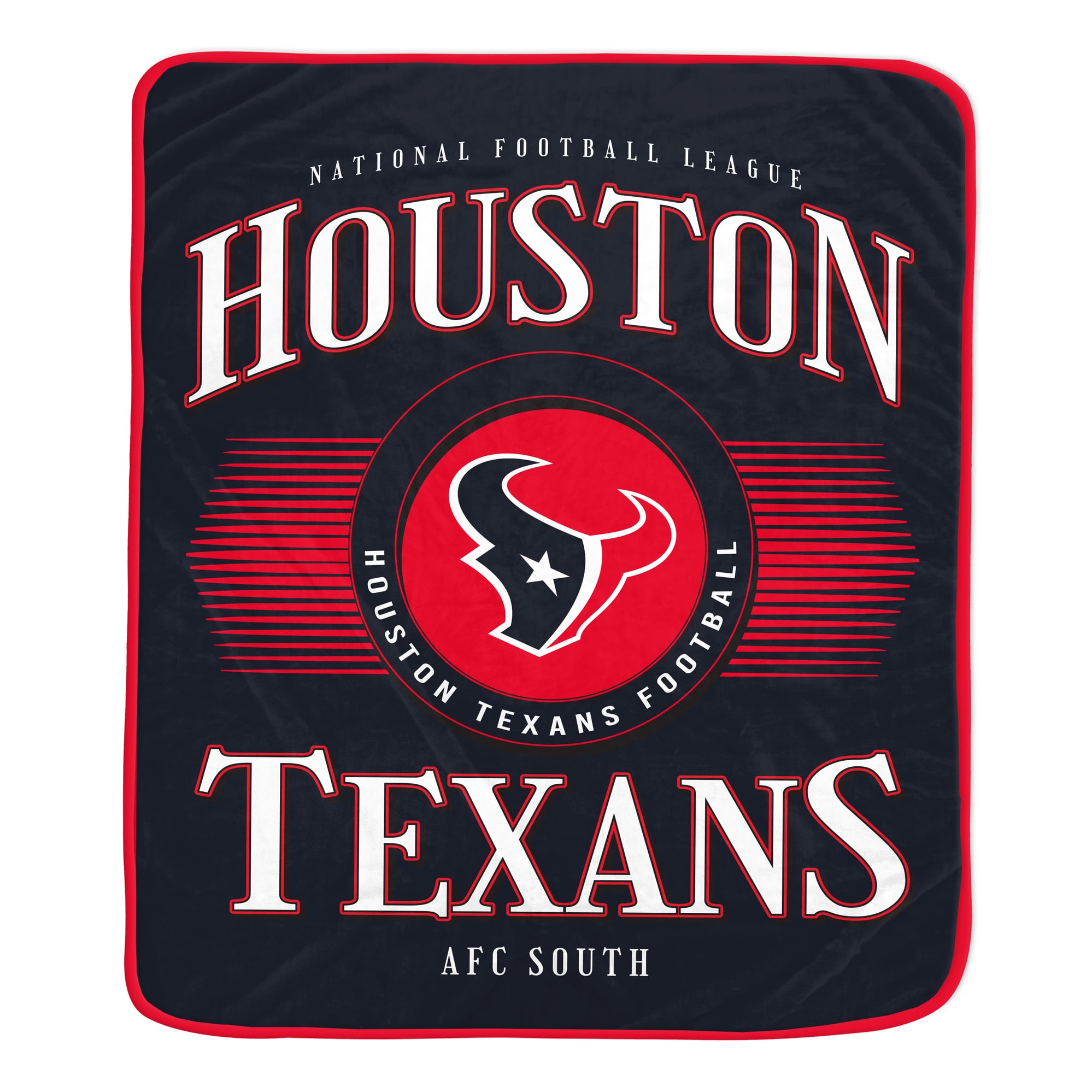 Couverture Pegasus Houston Texans Spotlight Arch 60" x 70" ultra douce