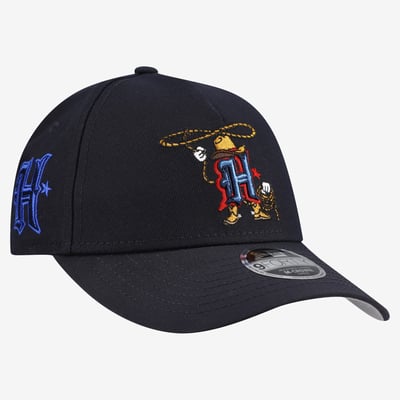 Houston Texans New Era Preschool Cartoon 9FORTY A-Frame M-Crown Adjustable Hat - Navy
