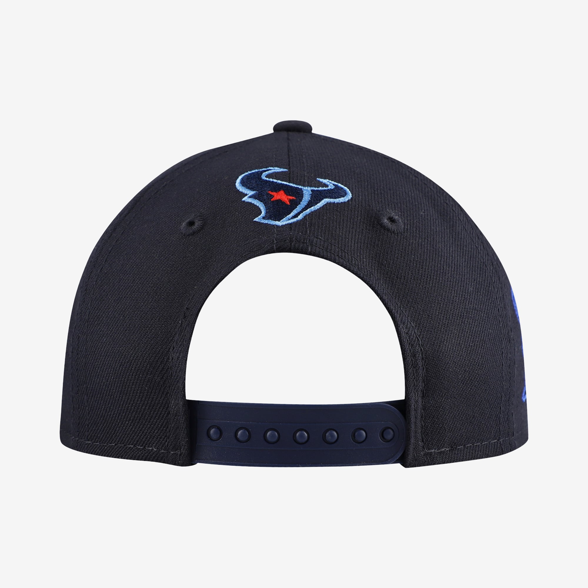 Casquette ajustable New Era bleu marine Houston Texans 9FORTY M-Crown A-Frame pour enfants d'âge préscolaire