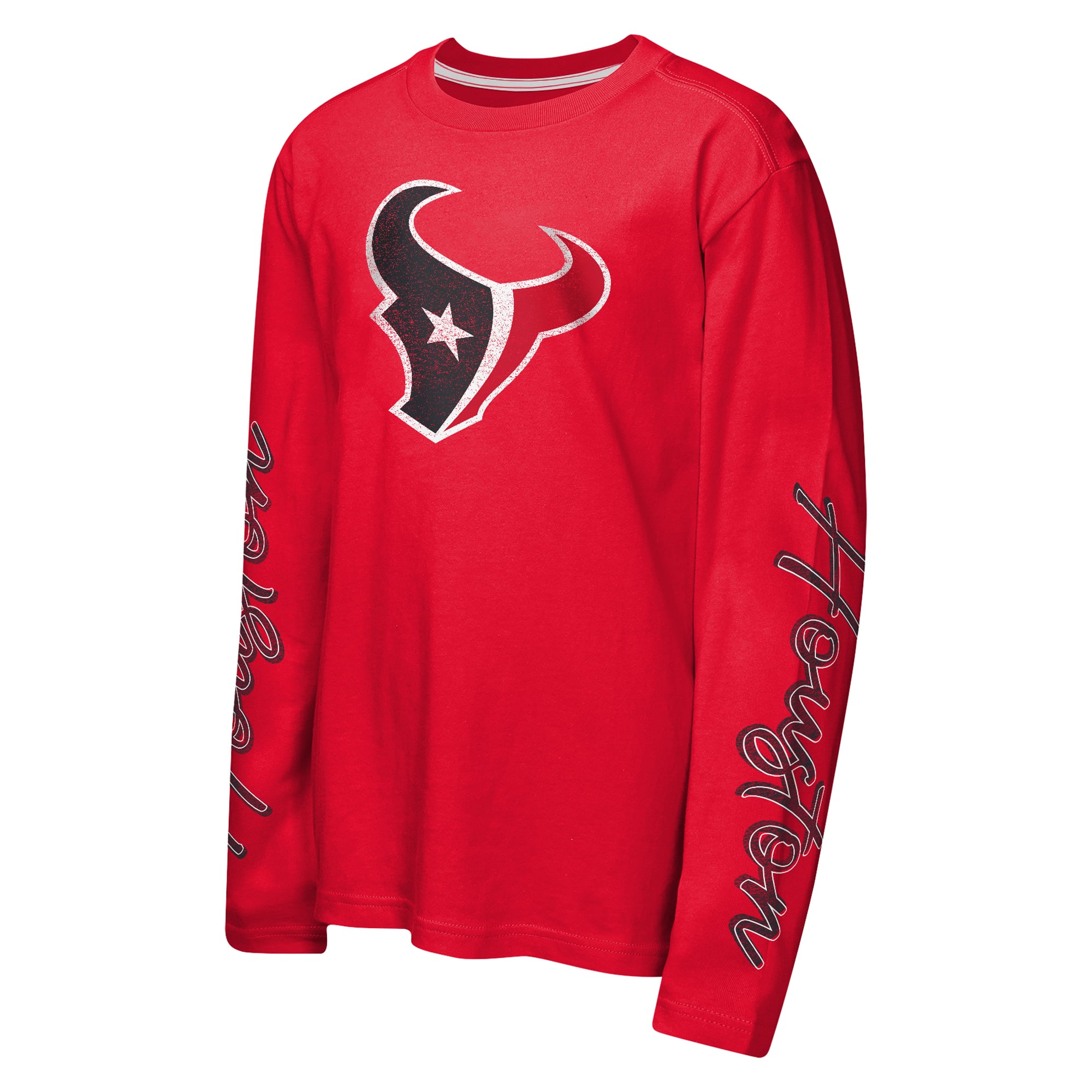 Ensemble combiné de mouvement bleu marine/rouge Houston Texans pour enfants d'âge préscolaire Outerstuff