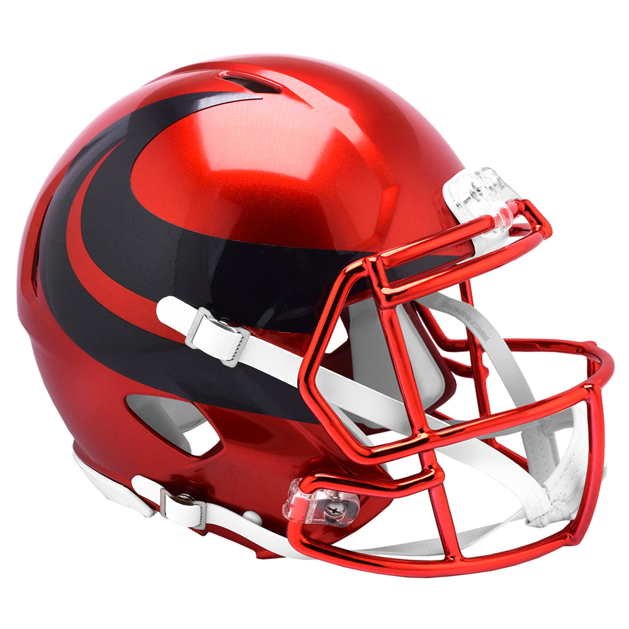 Casque authentique Riddell Houston Texans 2024 On-Field Alternate #1 Speed