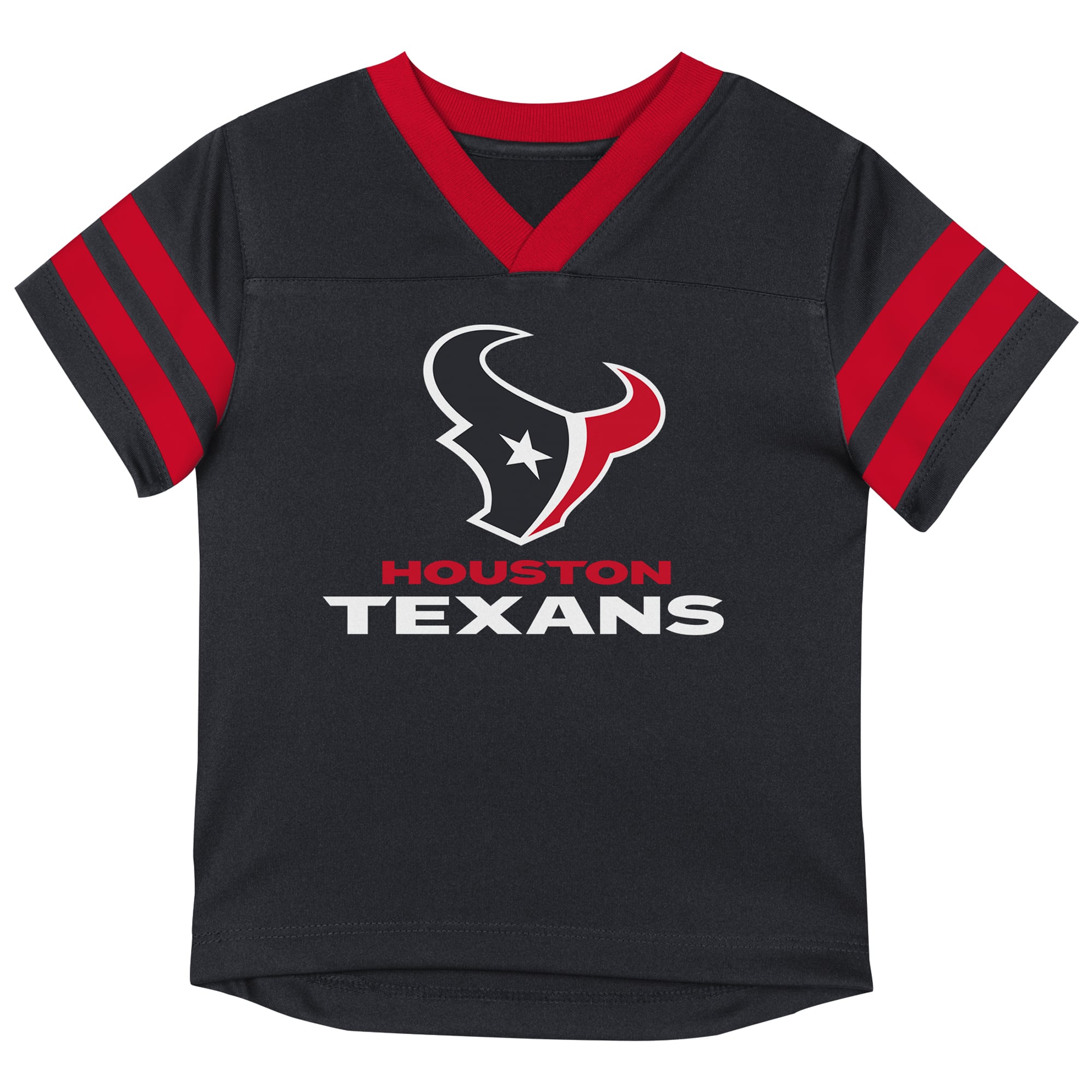 Toddler Outerstuff Navy/Red Houston Texans Red Zone Jersey Top & Pants Set