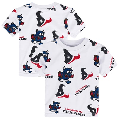 Houston Texans Outerstuff Toddler Mascot Play T-Shirt - White