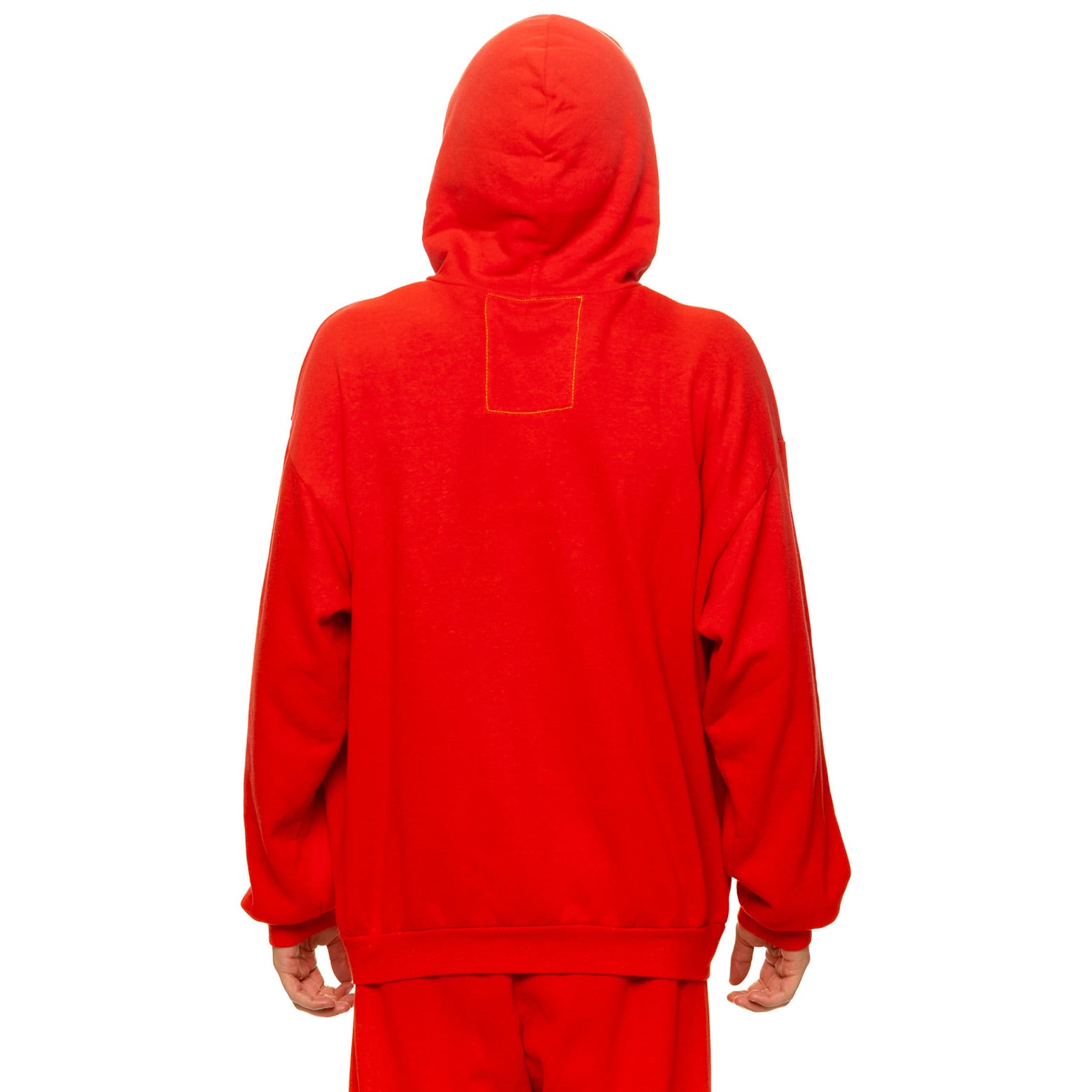 Sweat à capuche unisexe Aviator Nation rouge Houston Texans, coupe décontractée, en mélange de trois matières