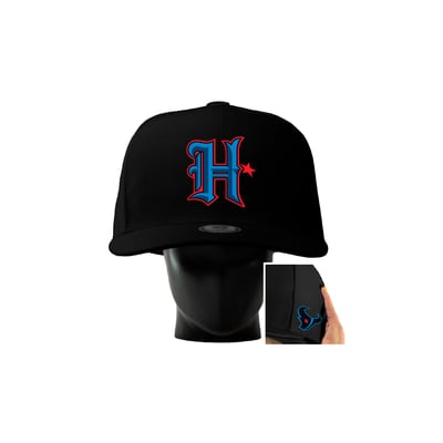  Houston Texans Noggin Boss Unisex Alternate Logo Oversized Hat - Black