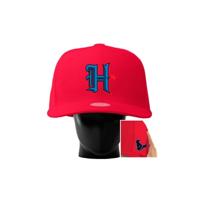  Houston Texans Noggin Boss Unisex Alternate Logo Oversized Hat - Red