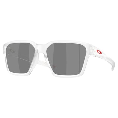 Houston Texans Oakley Unisex Briza Matte Clear Sunglasses with Prizm Black Polarized Lenses