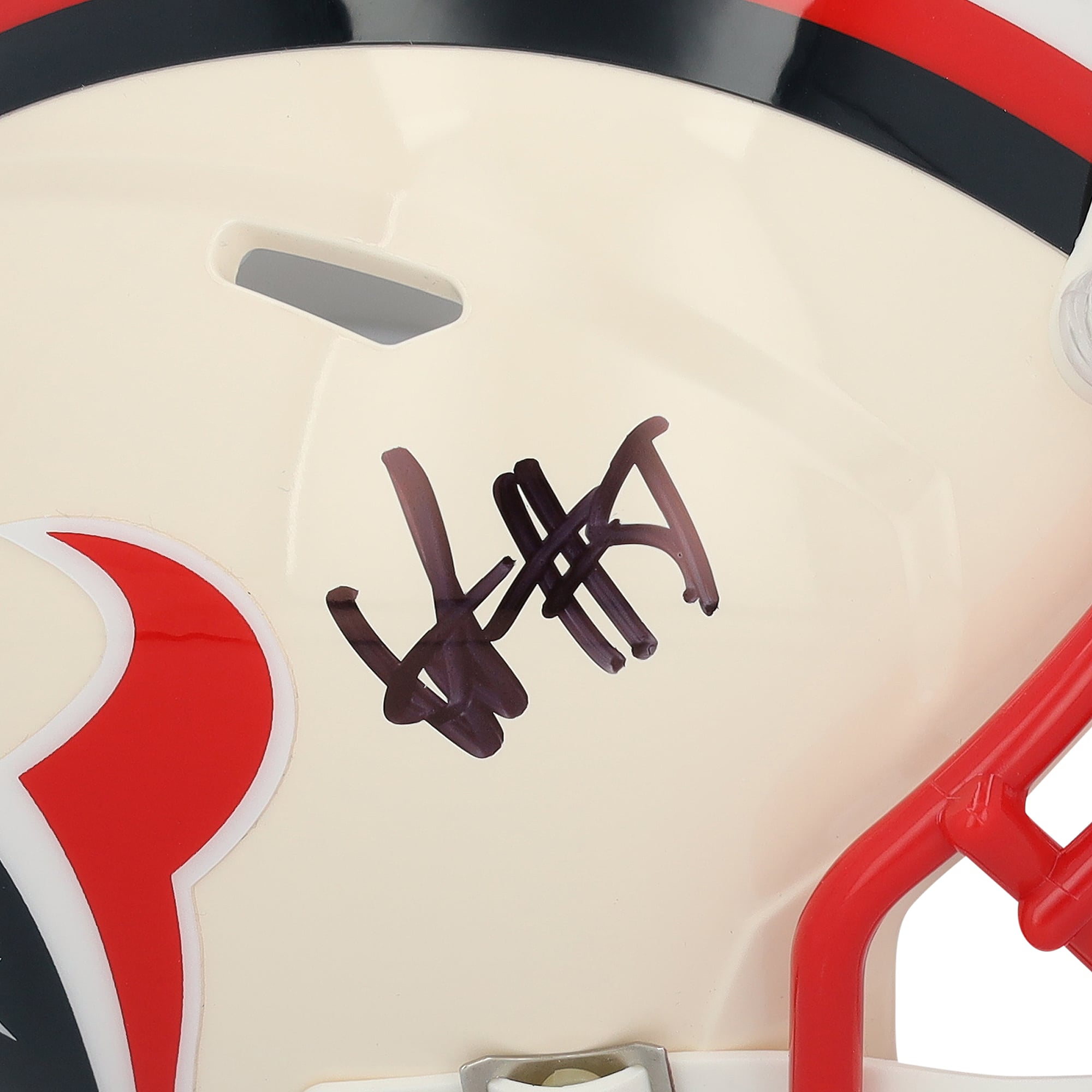 Will Anderson Jr. Houston Texans Autographed Riddell Retro Speed Mini Helmet