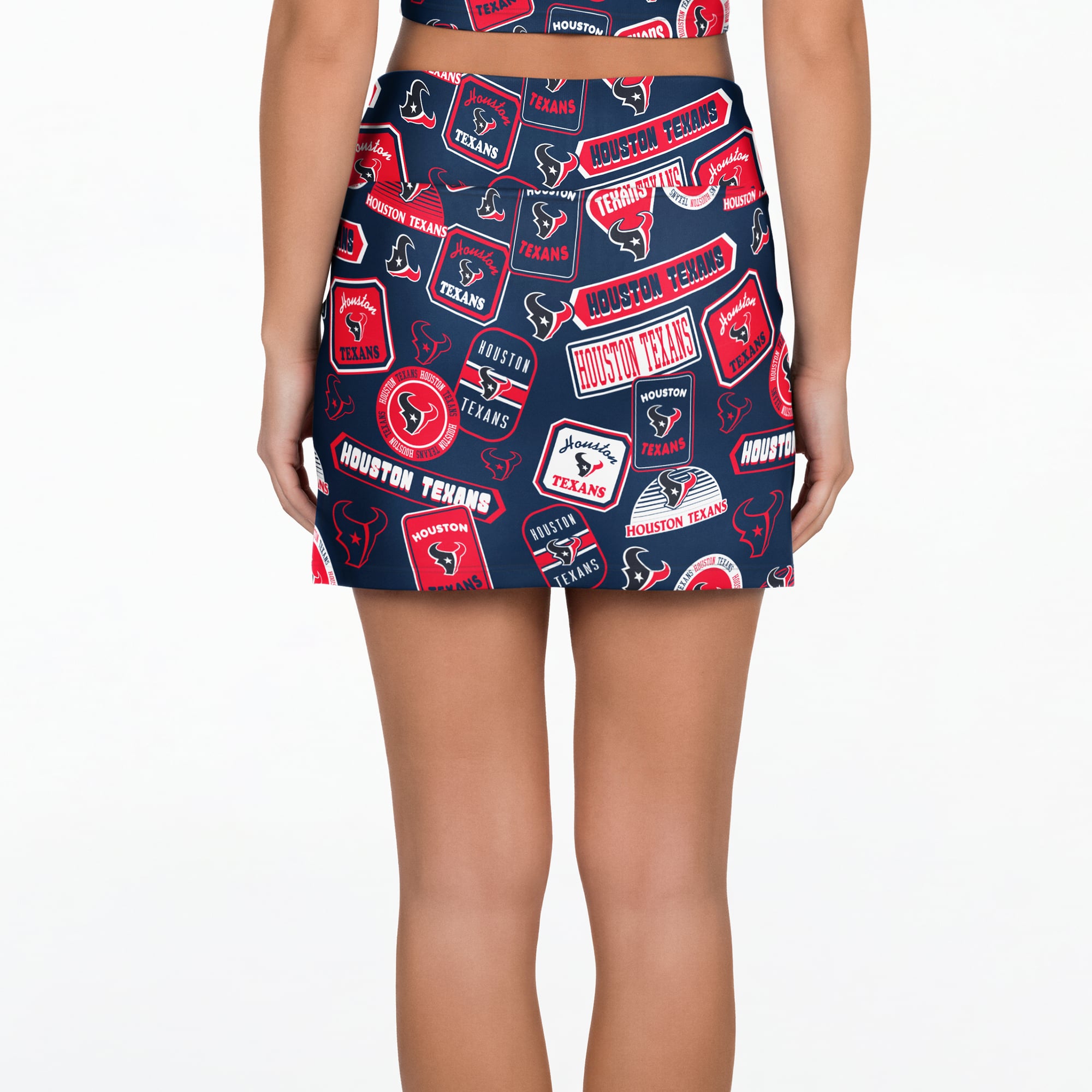 Women's Concepts Sport Navy Houston Texans Grady Sleep Skort