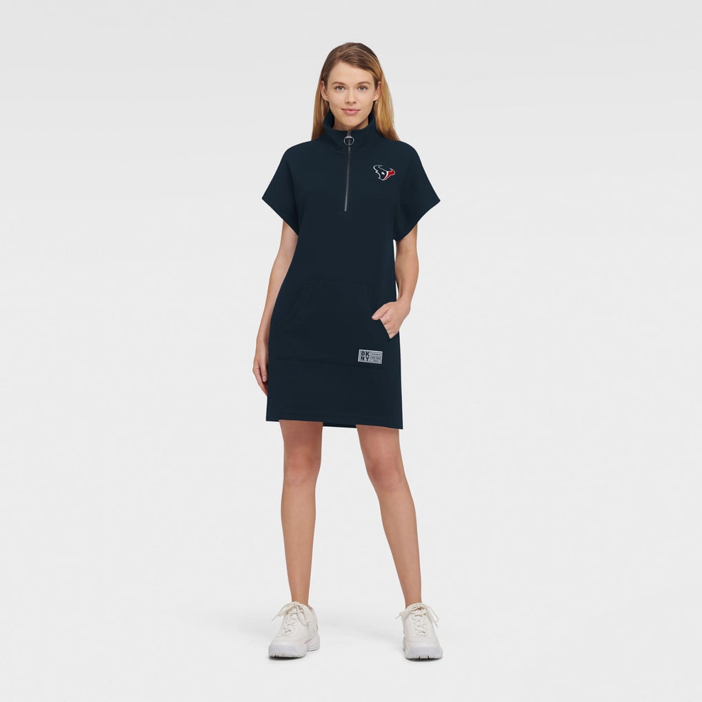 houston texans ladies dress DKNY Sport Women's Naomi Quarter-Zip Sneaker black hoco dress