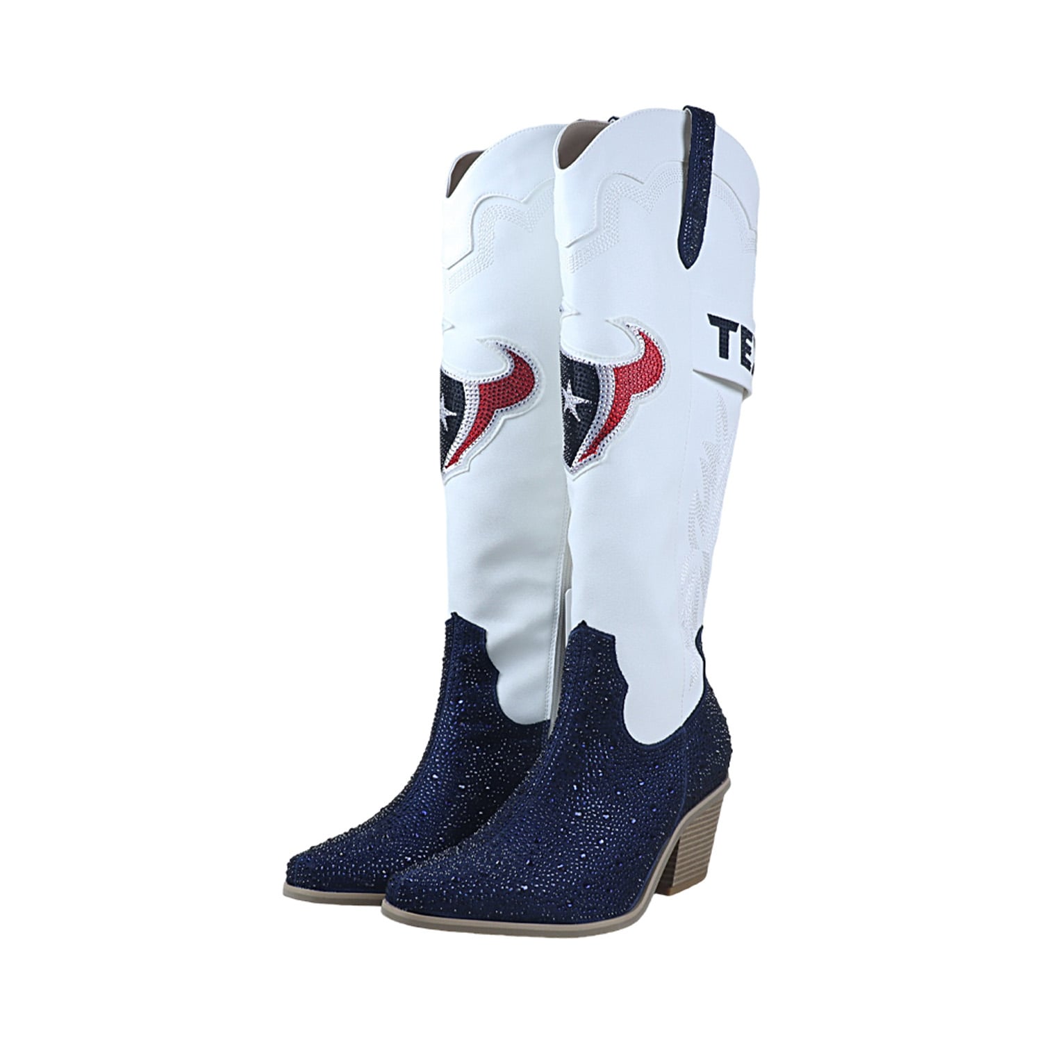 Bottes de cowboy blanches FABGATING by Cuce pour femmes
