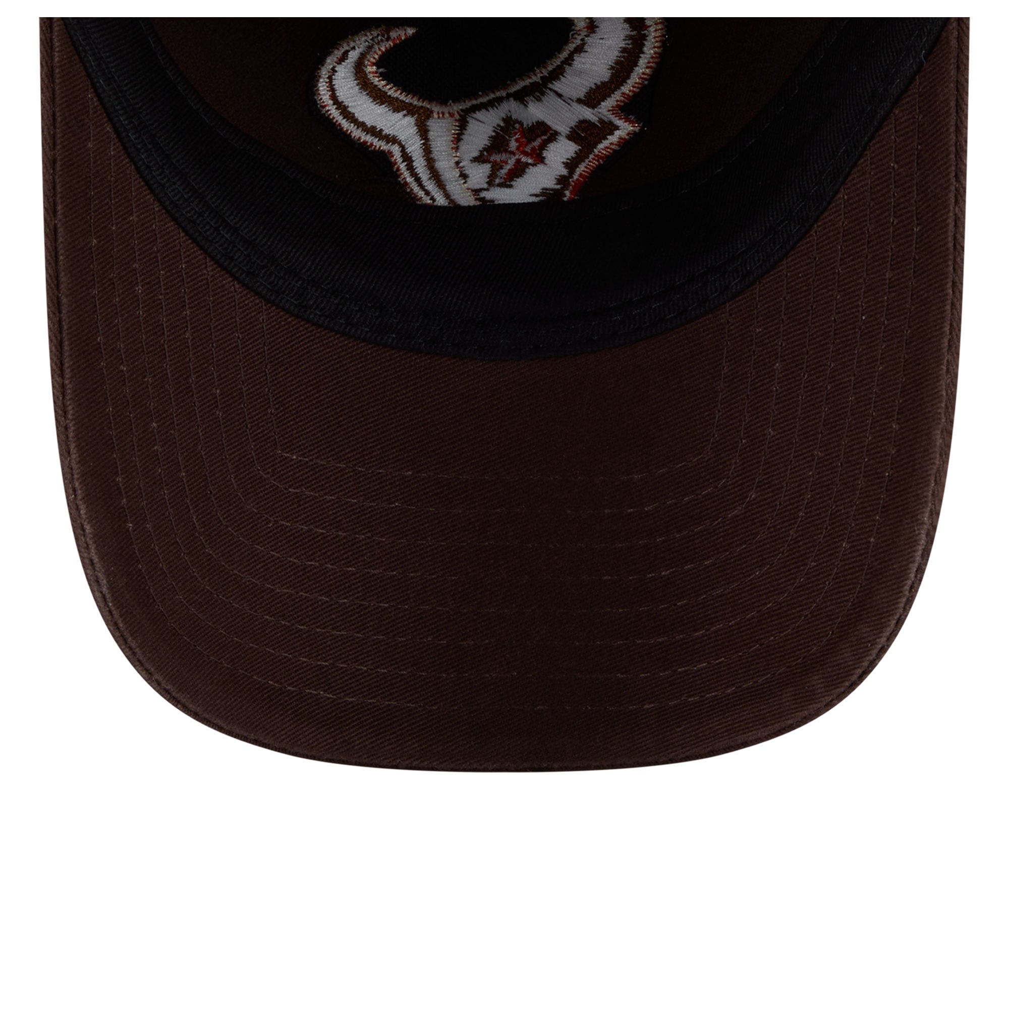 Women's New Era Brown Houston Texans Pumpkin Spice 9TWENTY Adjustable Hat