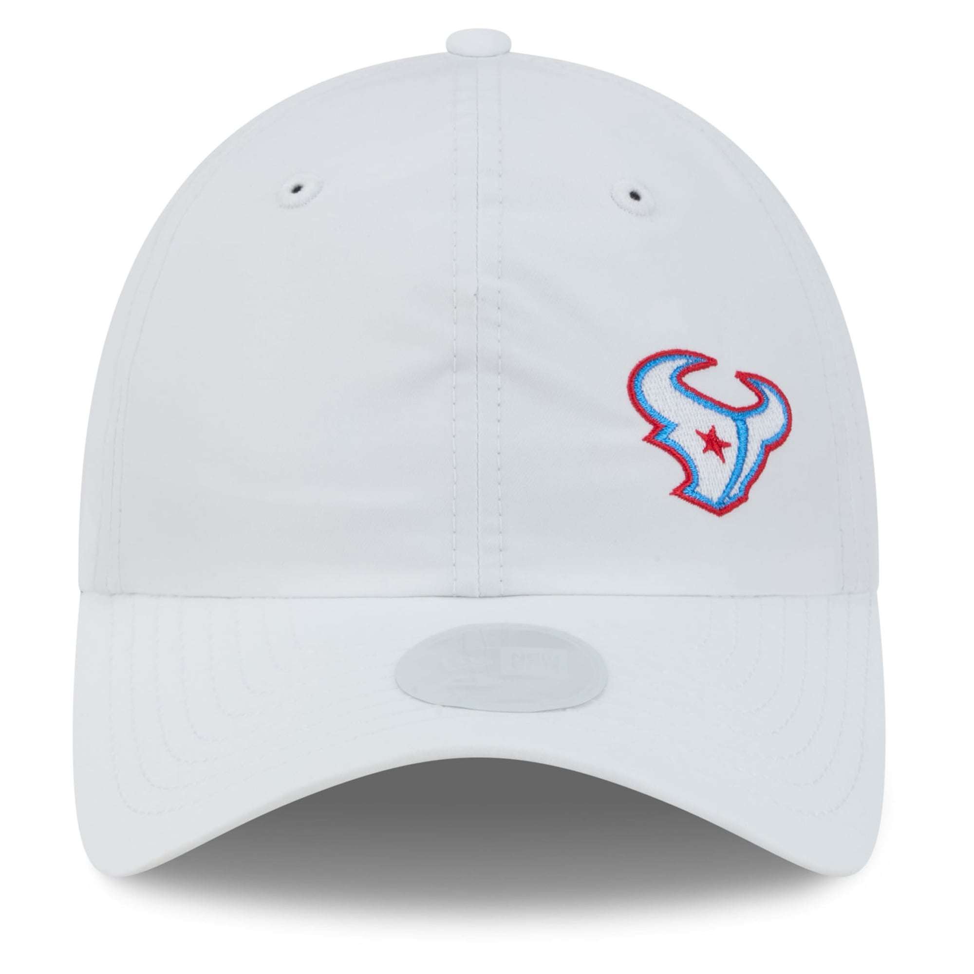 Women's New Era White Houston Texans 2026 Rivalries Collection Pony Tail Adjustable Hat