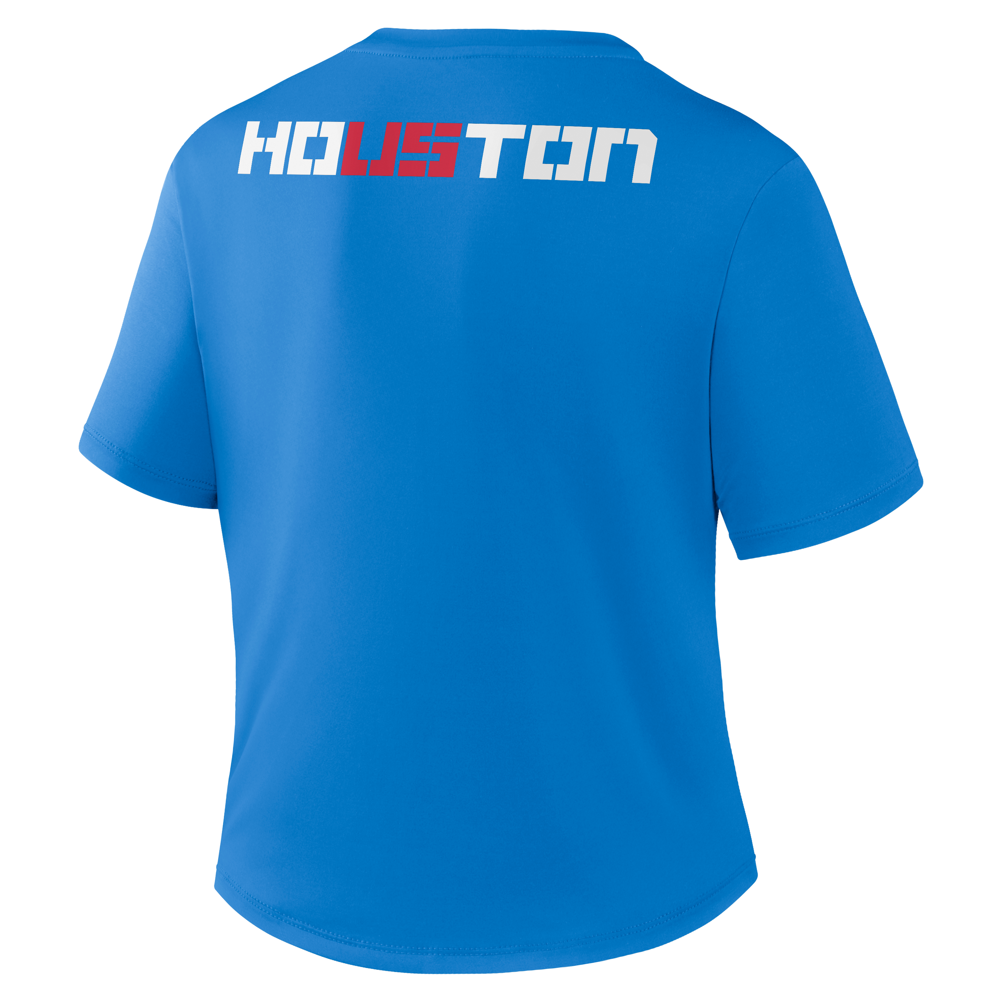 T-shirt court Nike bleu Houston Texans 2026 Rivalries Collection Classic Twist pour femme
