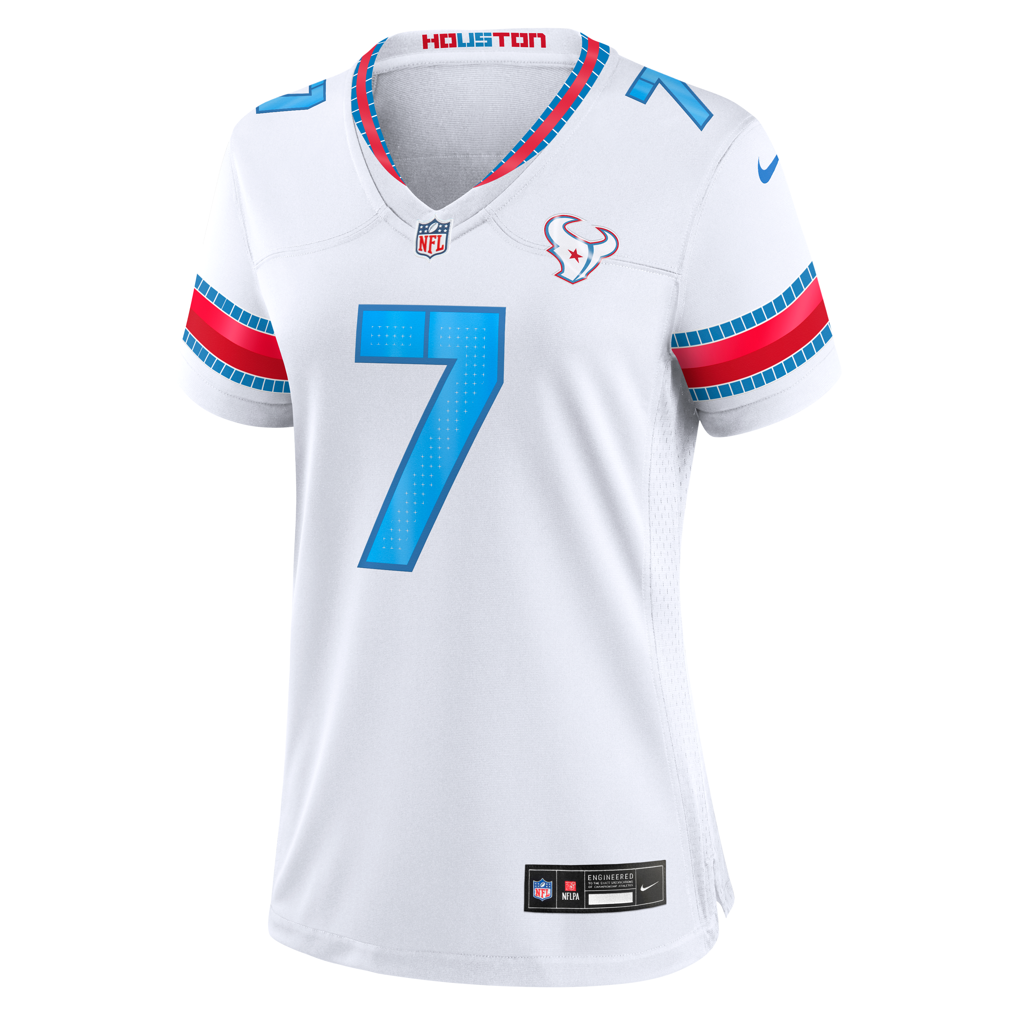 Women's Nike C.J. Stroud White Houston Texans 2026 Rivalries Collection Game Jersey