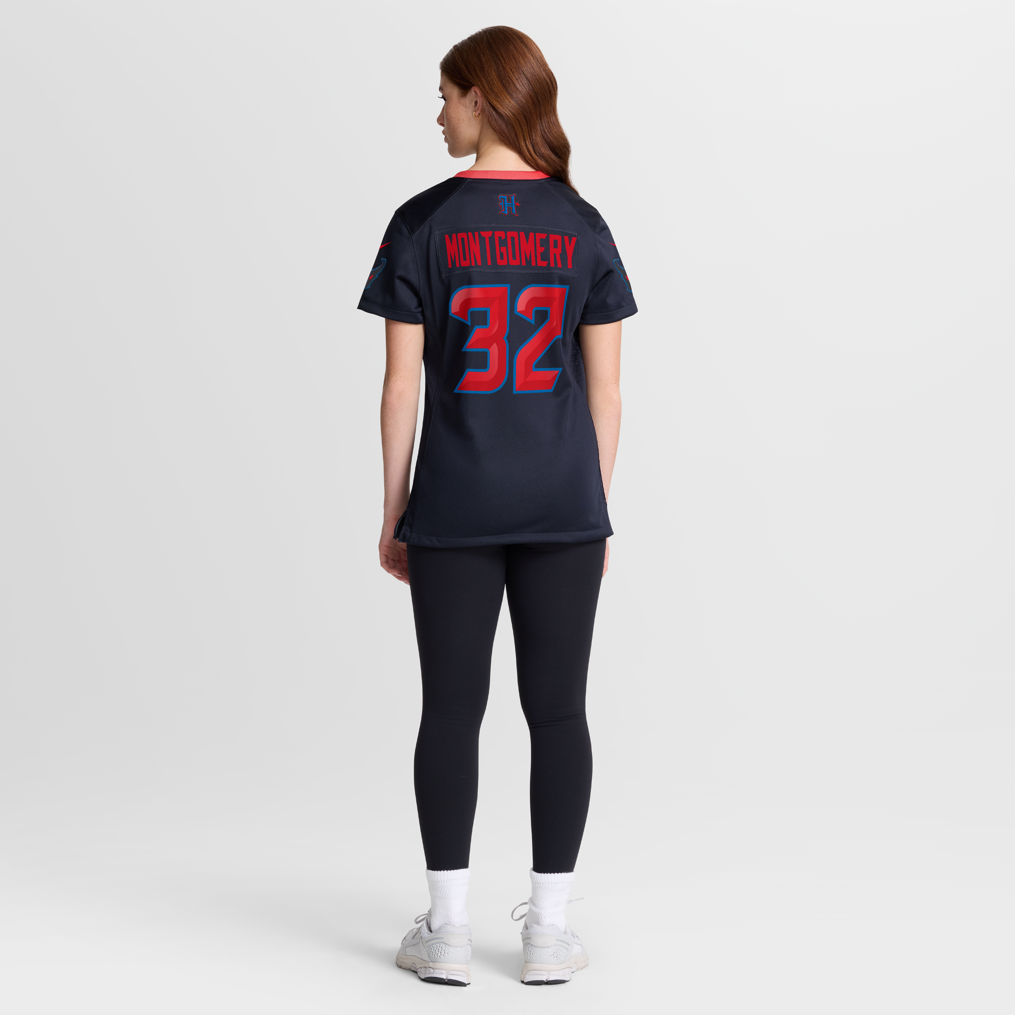 Women's Nike David Montgomery Navy Houston Texans Alternate Game Jersey