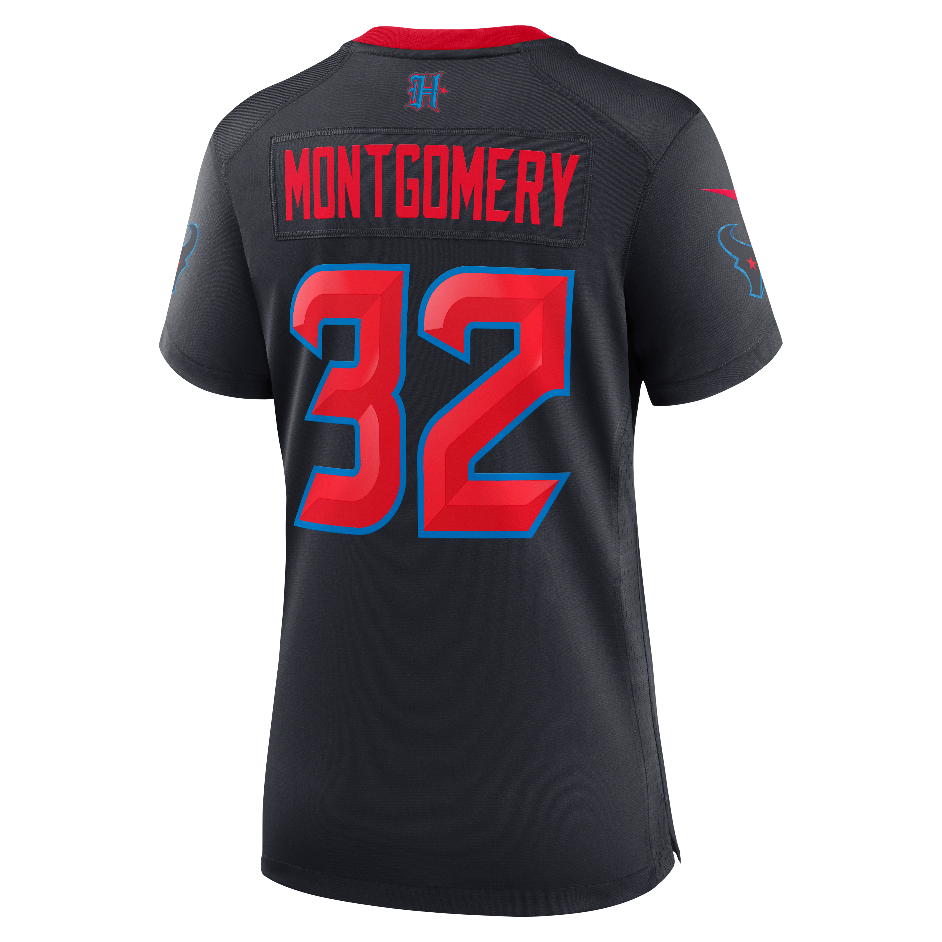 Women's Nike David Montgomery Navy Houston Texans Alternate Game Jersey