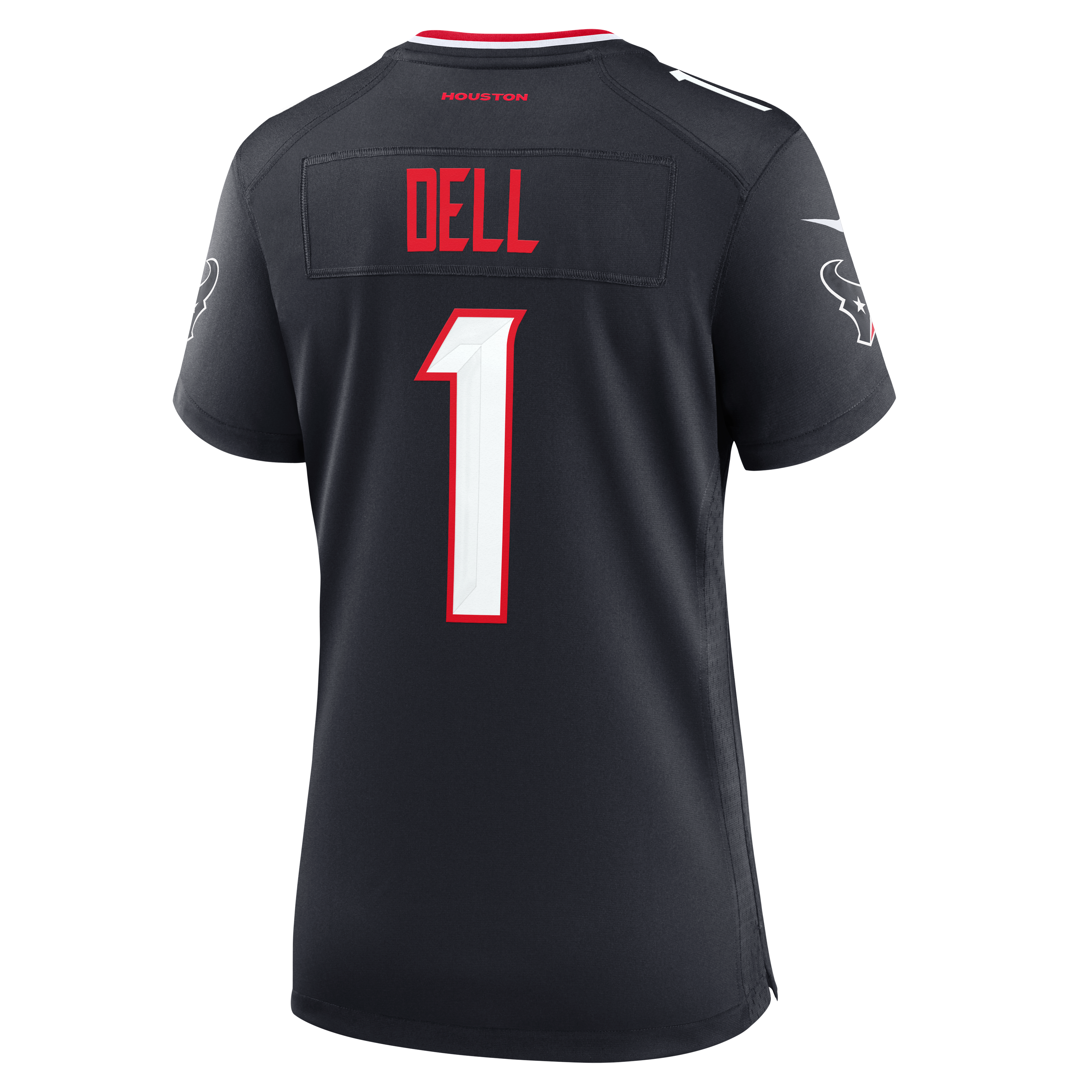 Débardeur Nike pour femme Dell Navy Maillot de match l'équipe des Houston Texans