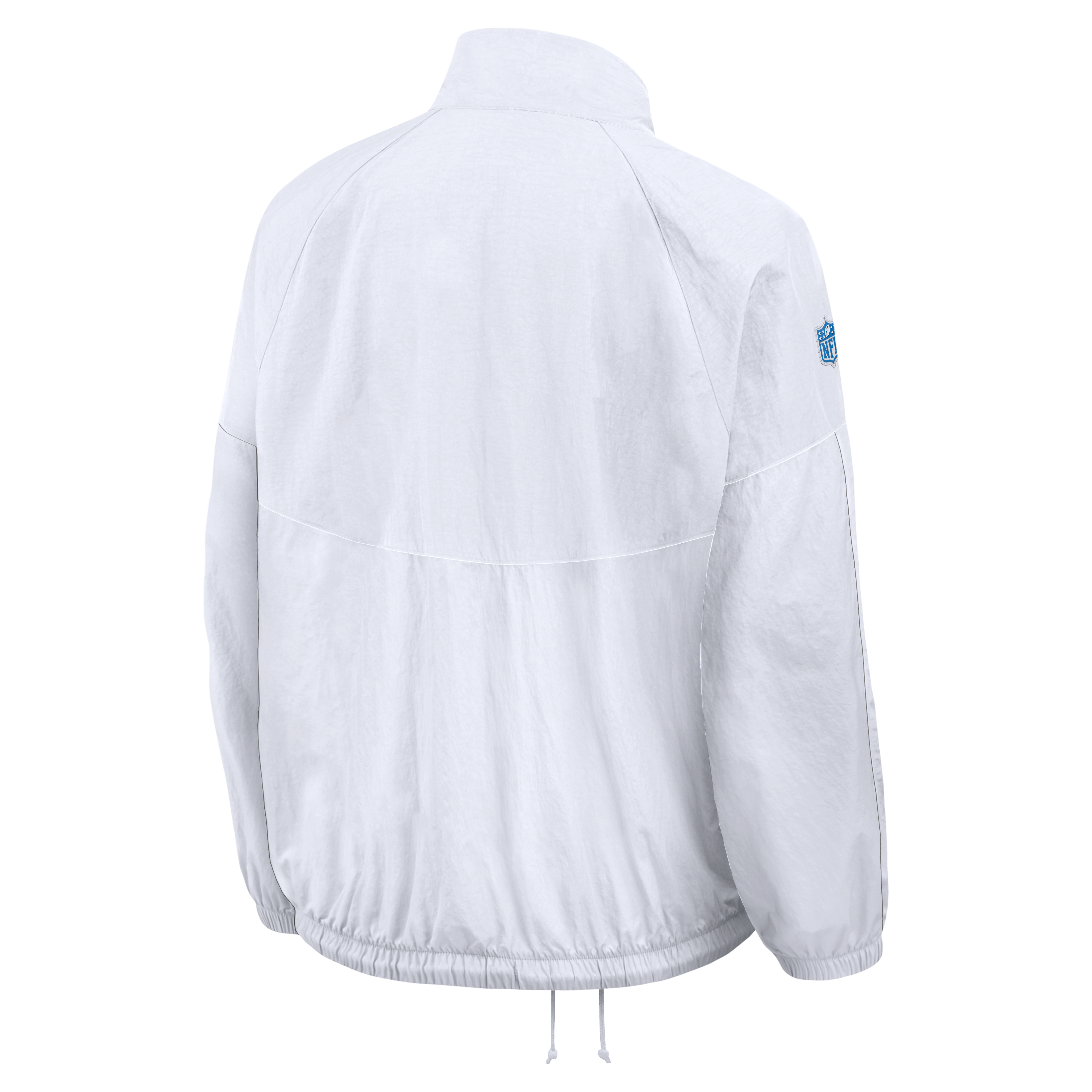Veste zippée oversize Nike blanche pour femme, collection Houston Texans 2026 Rivalries