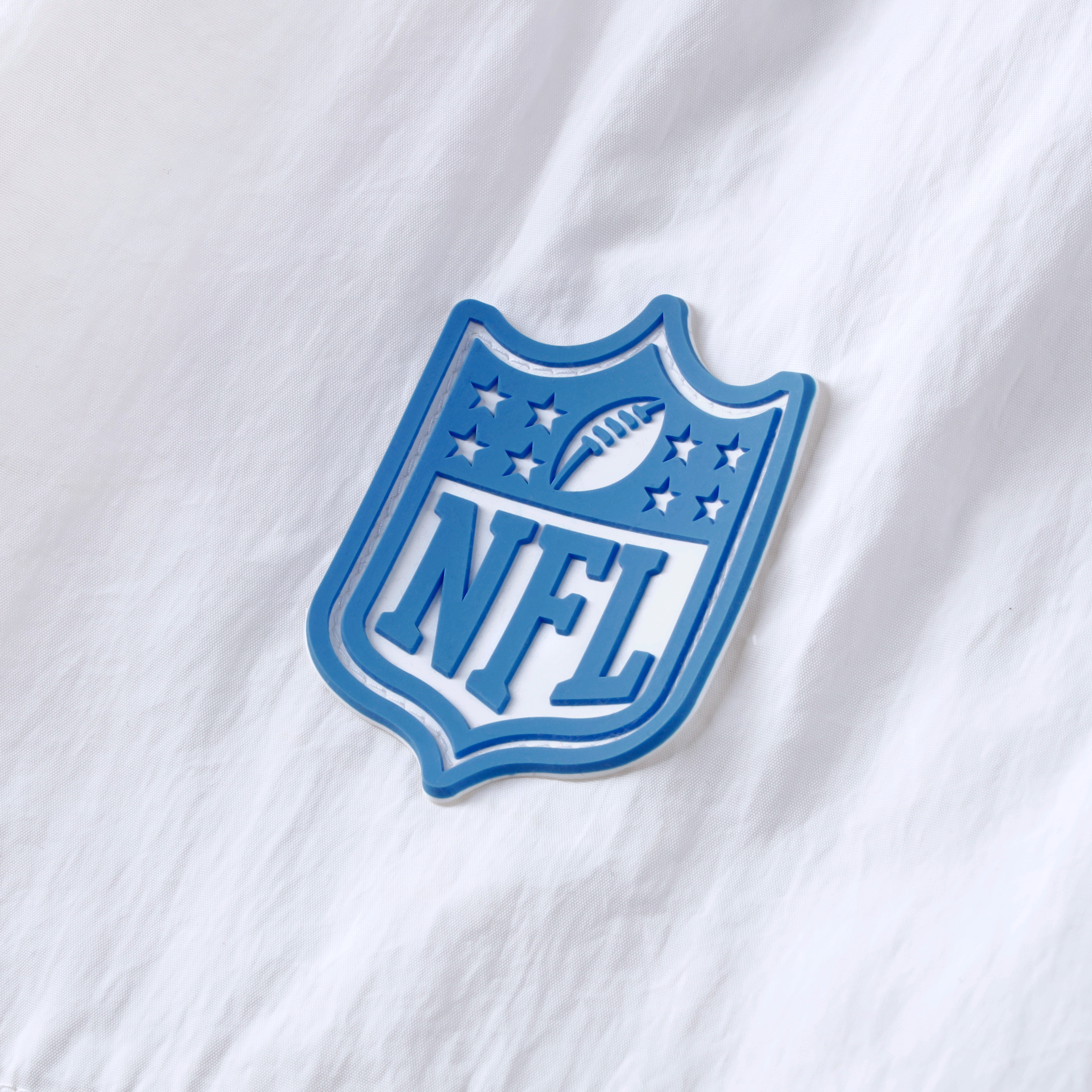 Veste zippée oversize Nike blanche pour femme, collection Houston Texans 2026 Rivalries