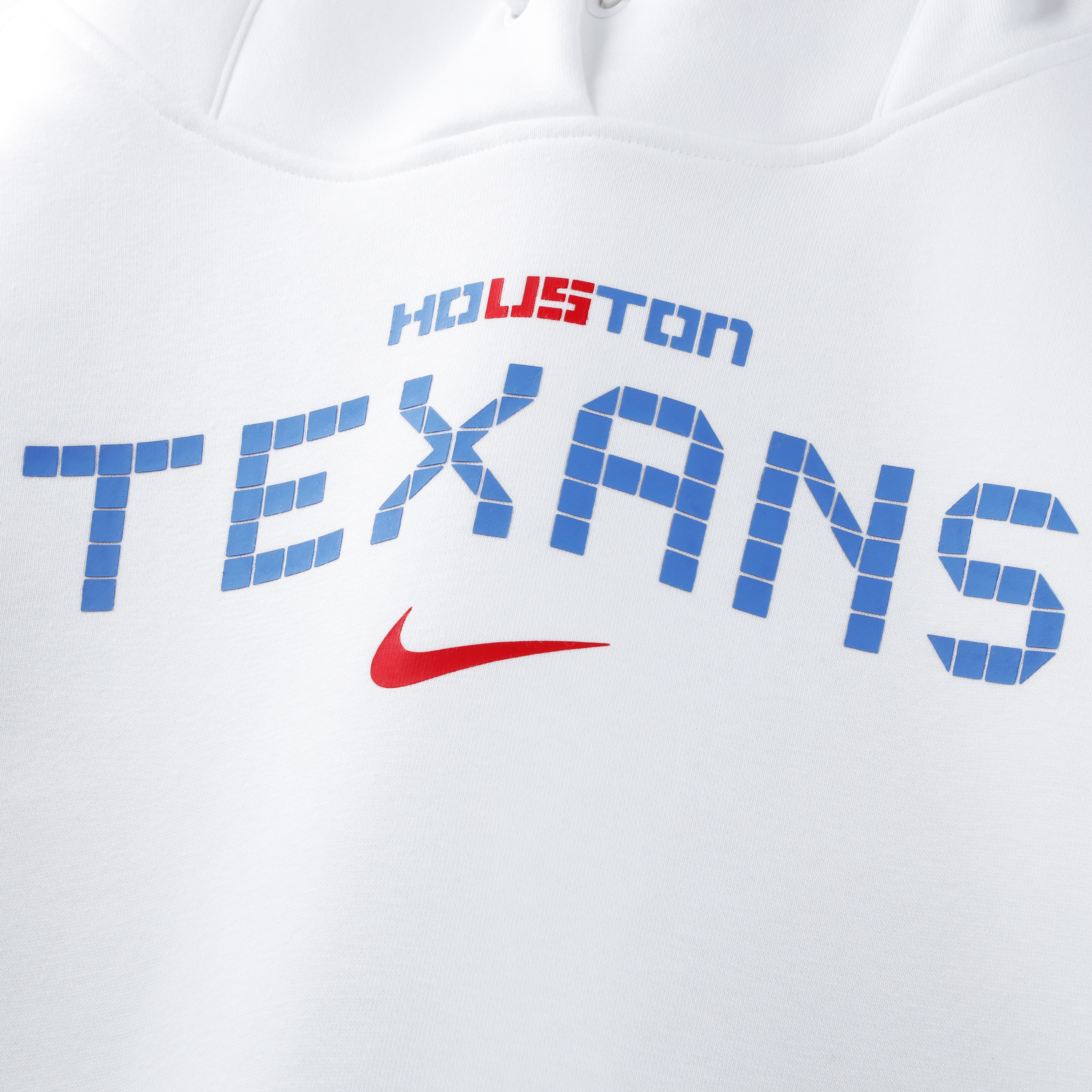 Women's Nike White Houston Texans 2026 Rivalries Collection Oversized Pullover Hoodie