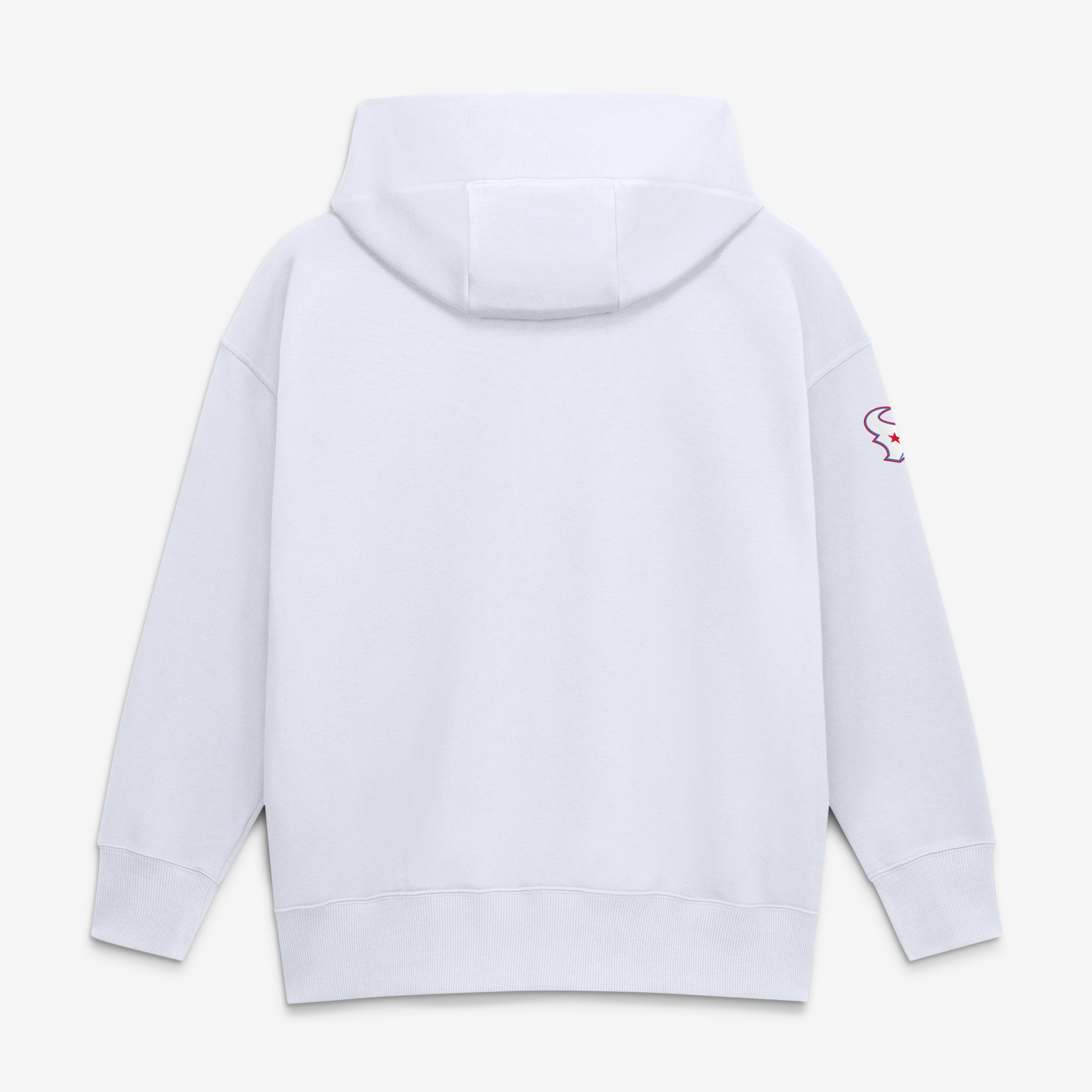 Women's Nike White Houston Texans 2026 Rivalries Collection Oversized Pullover Hoodie