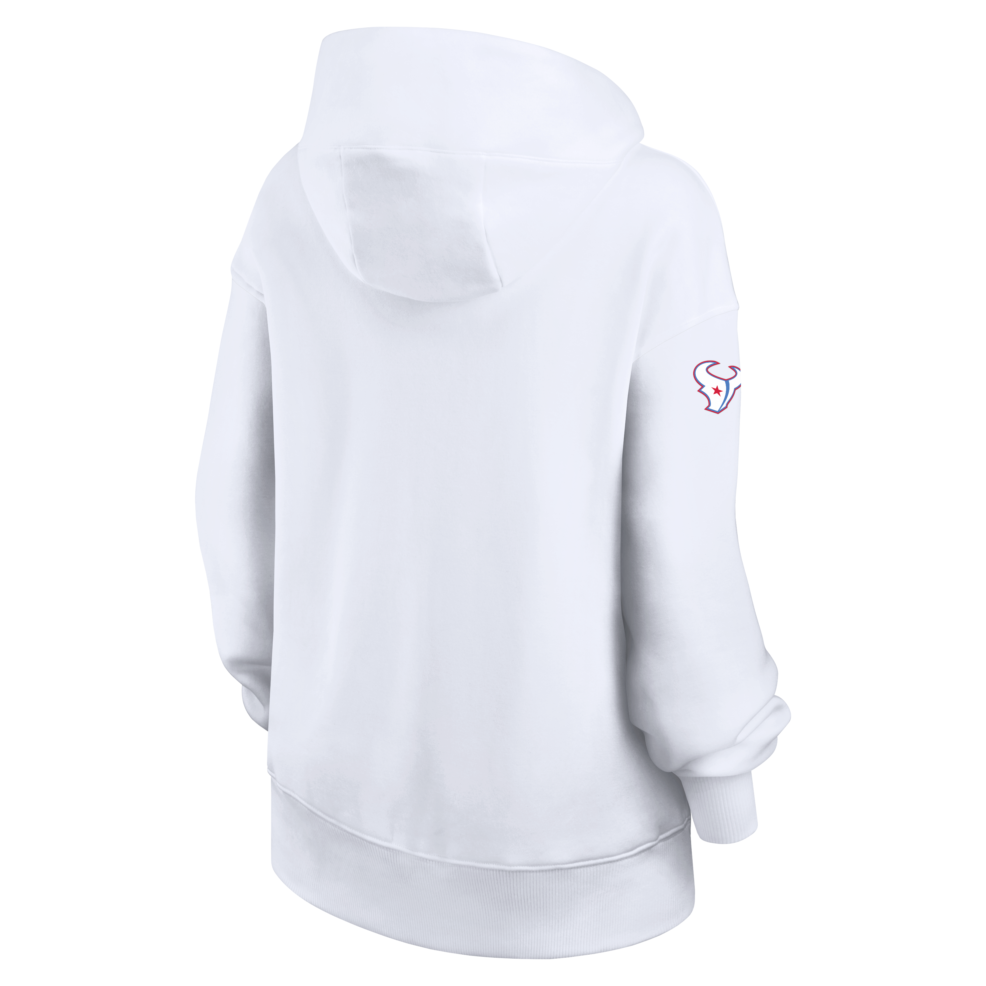 Women's Nike White Houston Texans 2026 Rivalries Collection Oversized Pullover Hoodie