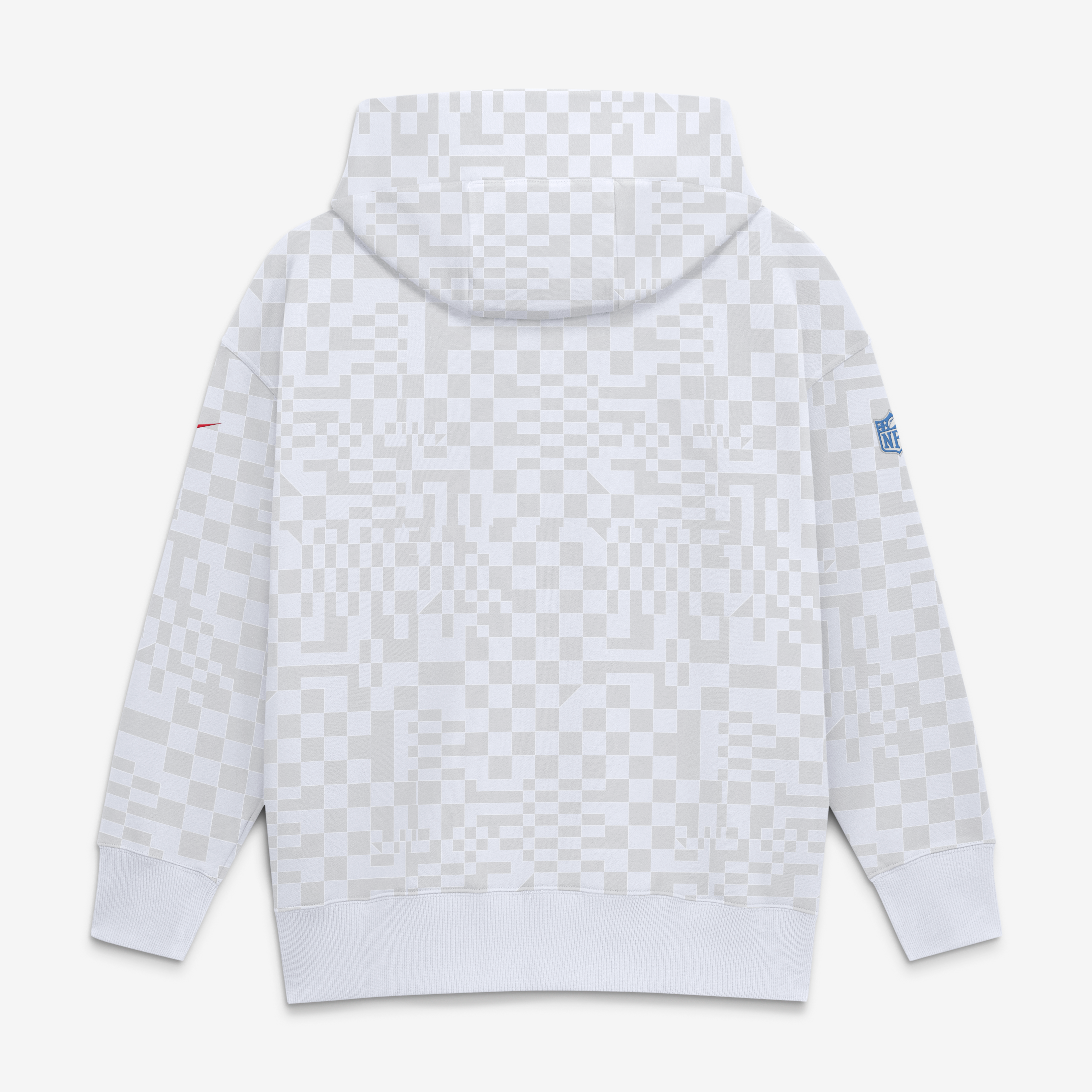 Sweat à capuche oversize Nike blanc Houston Texans Collection Rivalités 2026 pour femme