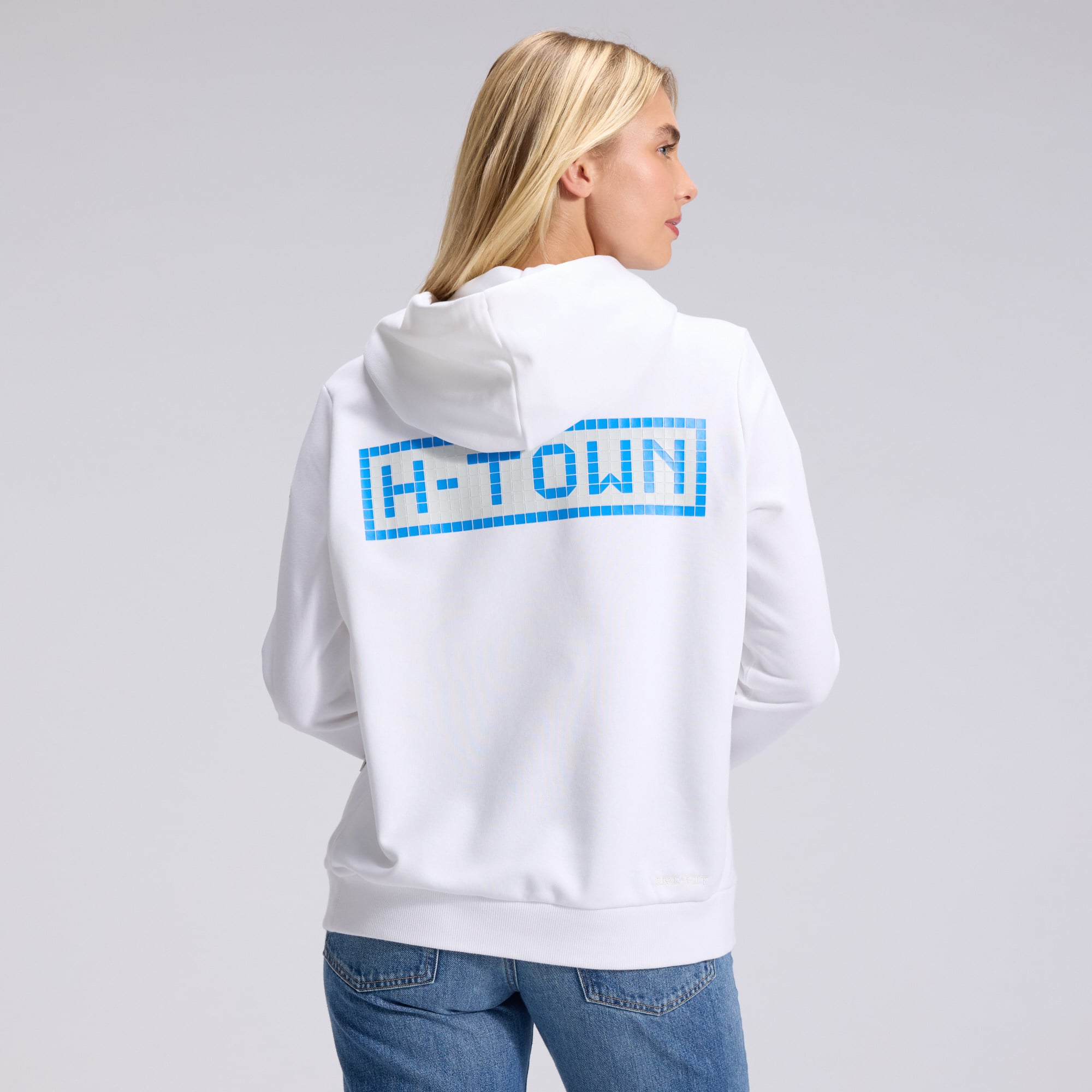 Women's Nike White Houston Texans 2026 Rivalries Collection Standard Issue Sideline Pullover Hoodie