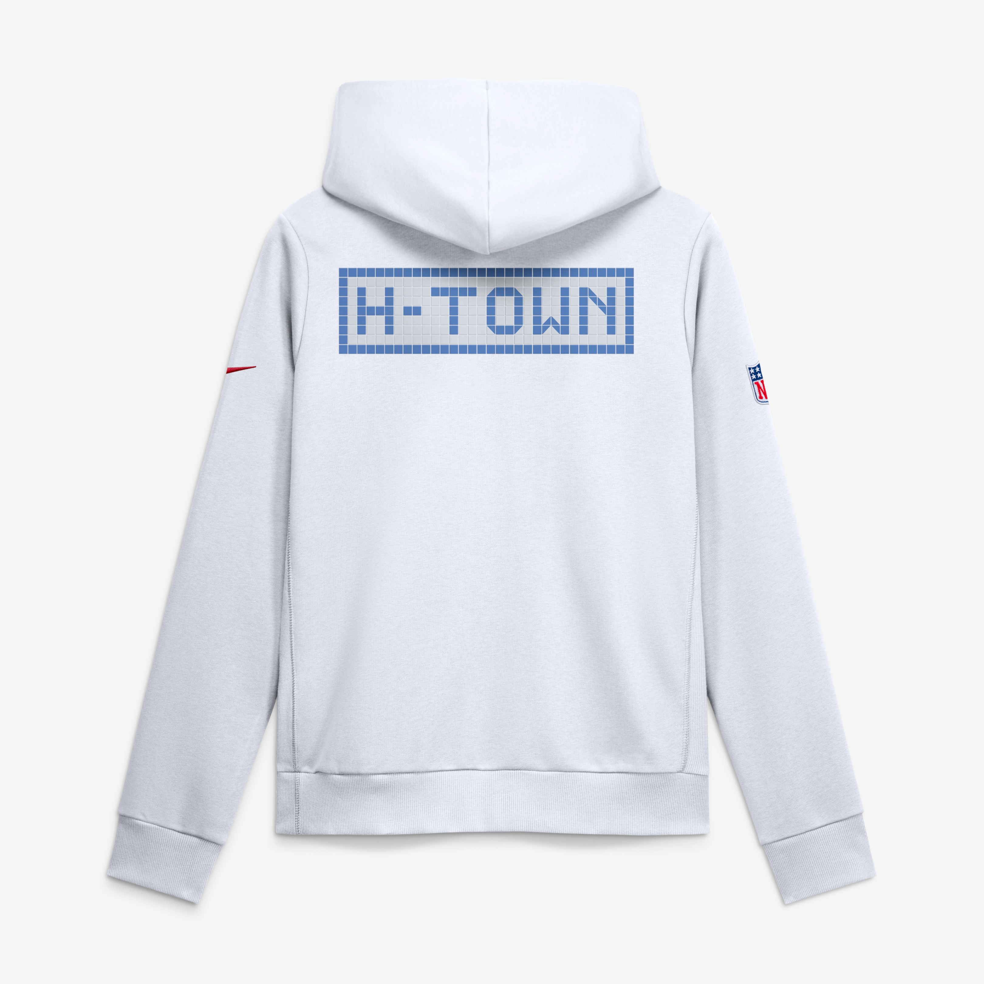 Women's Nike White Houston Texans 2026 Rivalries Collection Standard Issue Sideline Pullover Hoodie