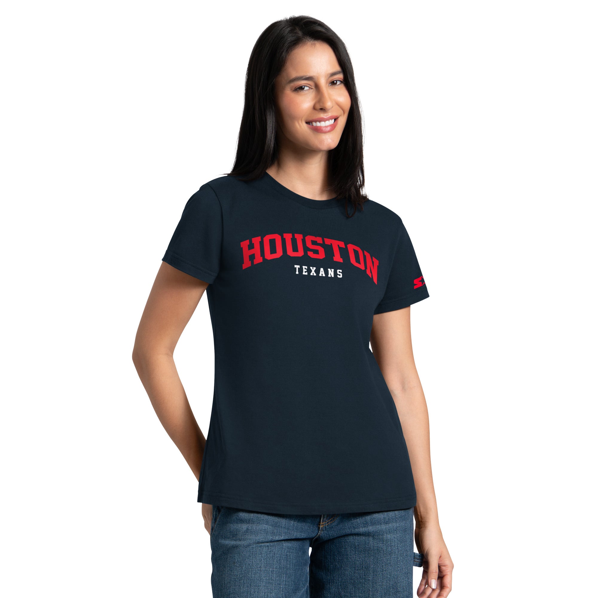 Women's Starter  Navy/Red Houston Texans T-Shirt Combo Pack