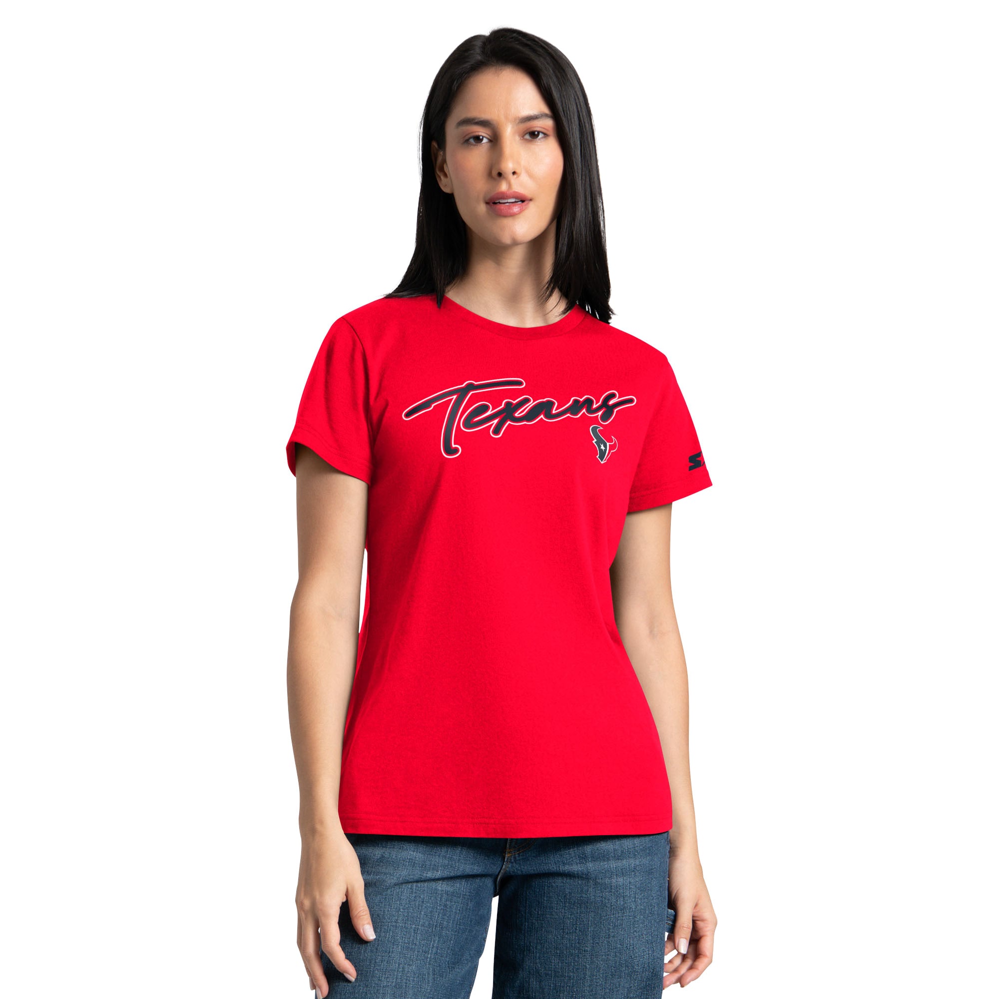 Women's Starter  Navy/Red Houston Texans T-Shirt Combo Pack