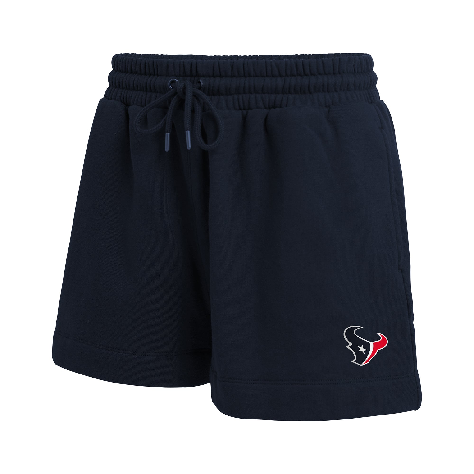 Women's WEAR by Erin Andrews Navy Houston Texans Fleece V-Neck Lounge Set