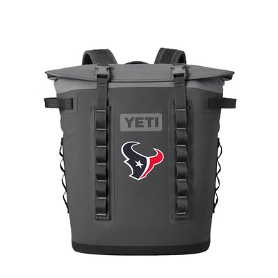  Houston Texans YETI Hopper M20 Soft Cooler Backpack - Charcoal