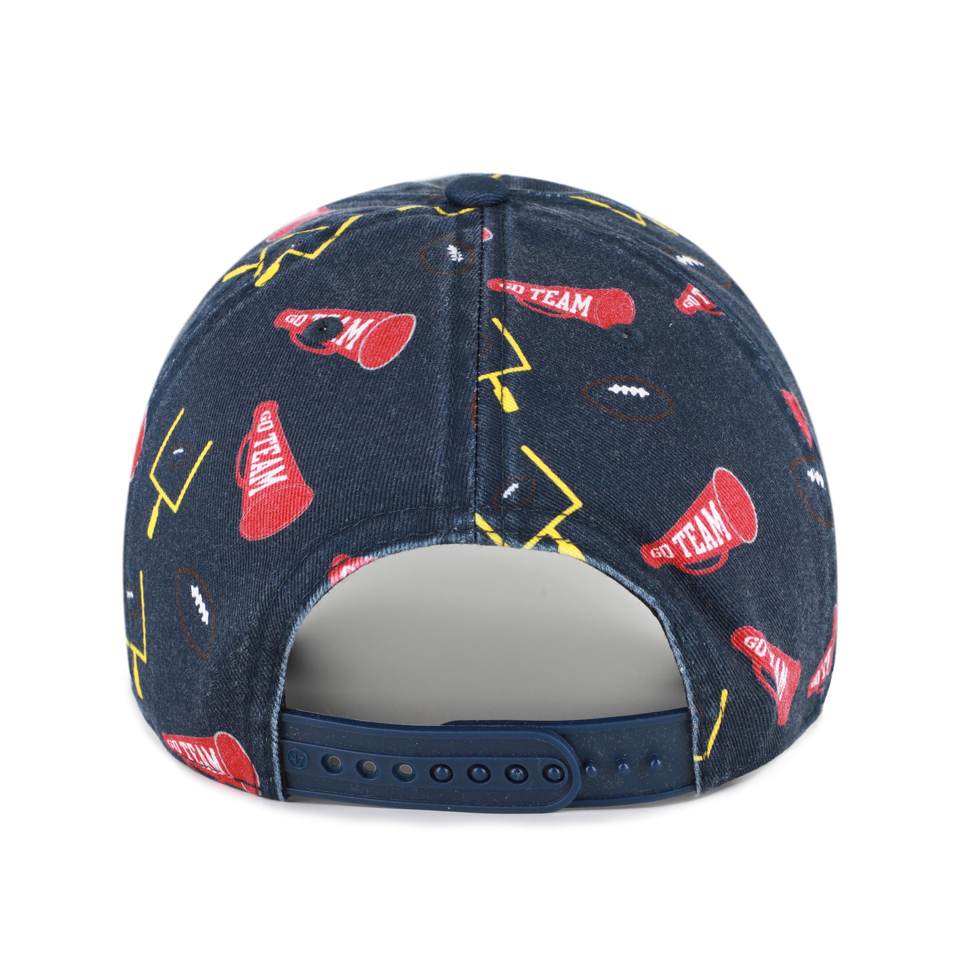 Youth '47  Navy Houston Texans Stomping Ground Clean Up Adjustable Hat