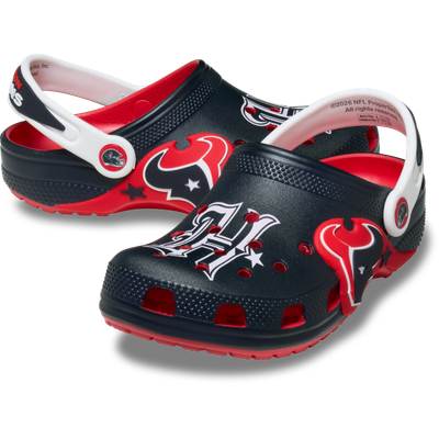  Houston Texans Crocs Youth Classic Clog - Navy