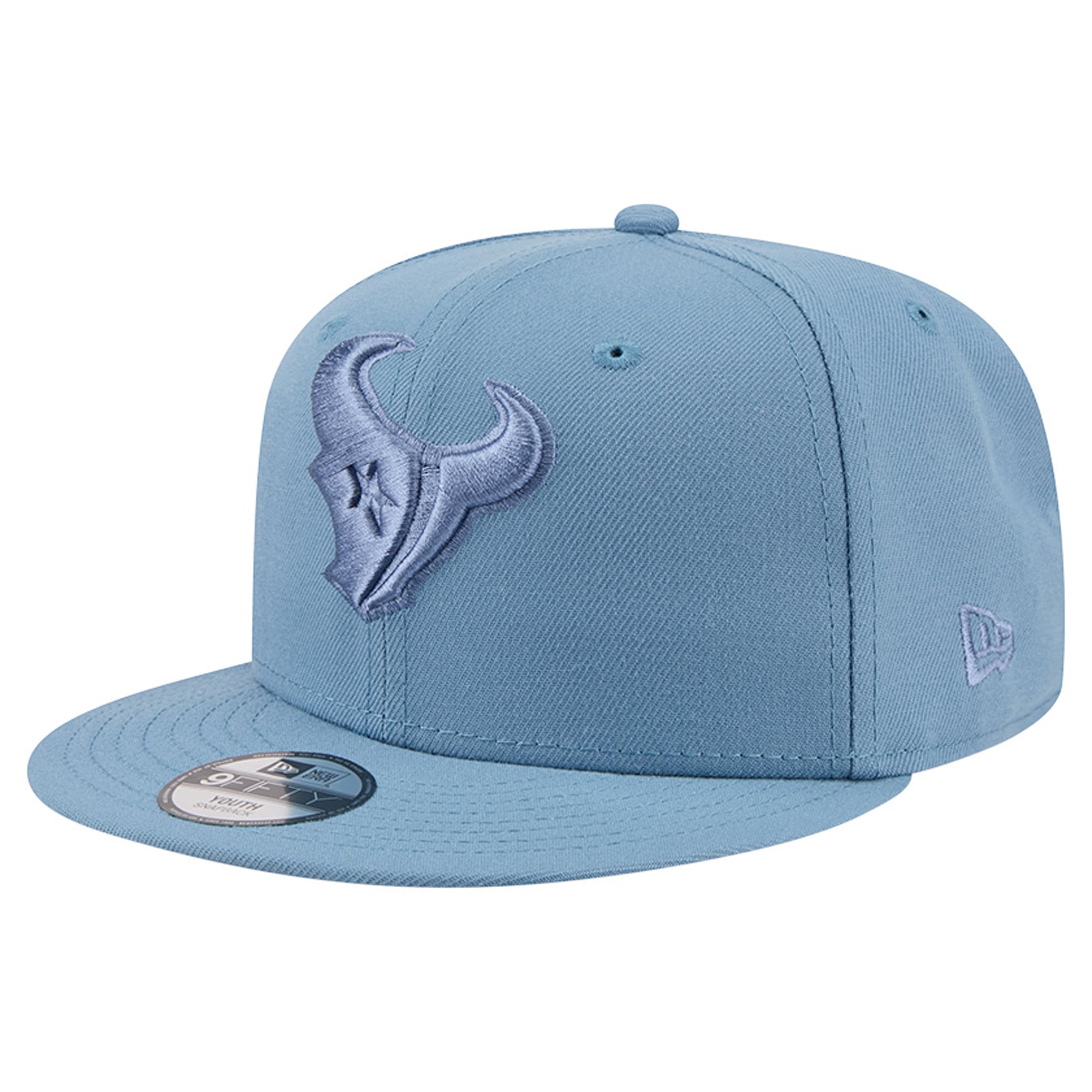 Casquette snapback New Era 9FIFTY bleue Houston Texans pour jeunes