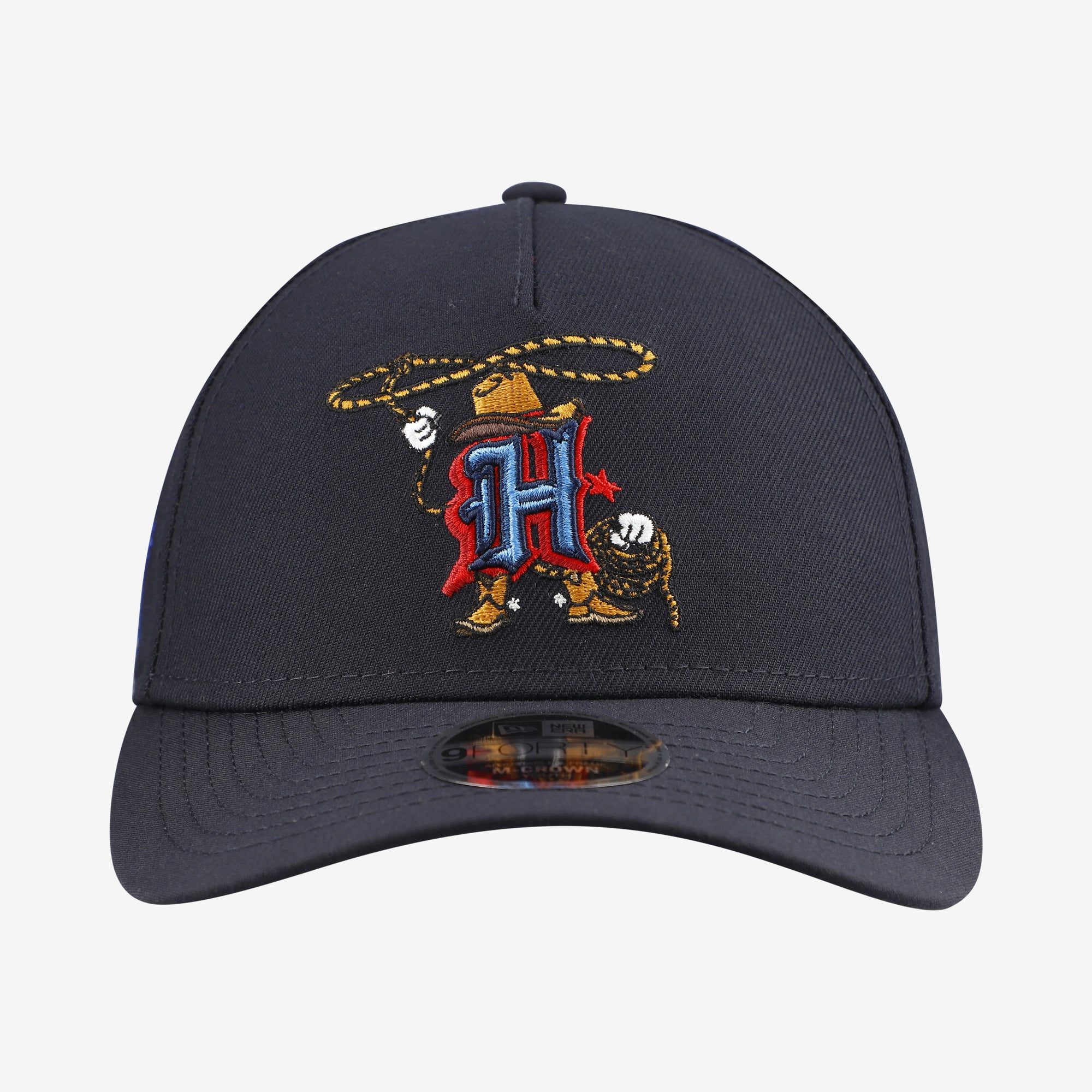 Casquette ajustable New Era 9FORTY bleu marine Houston Texans pour jeunes