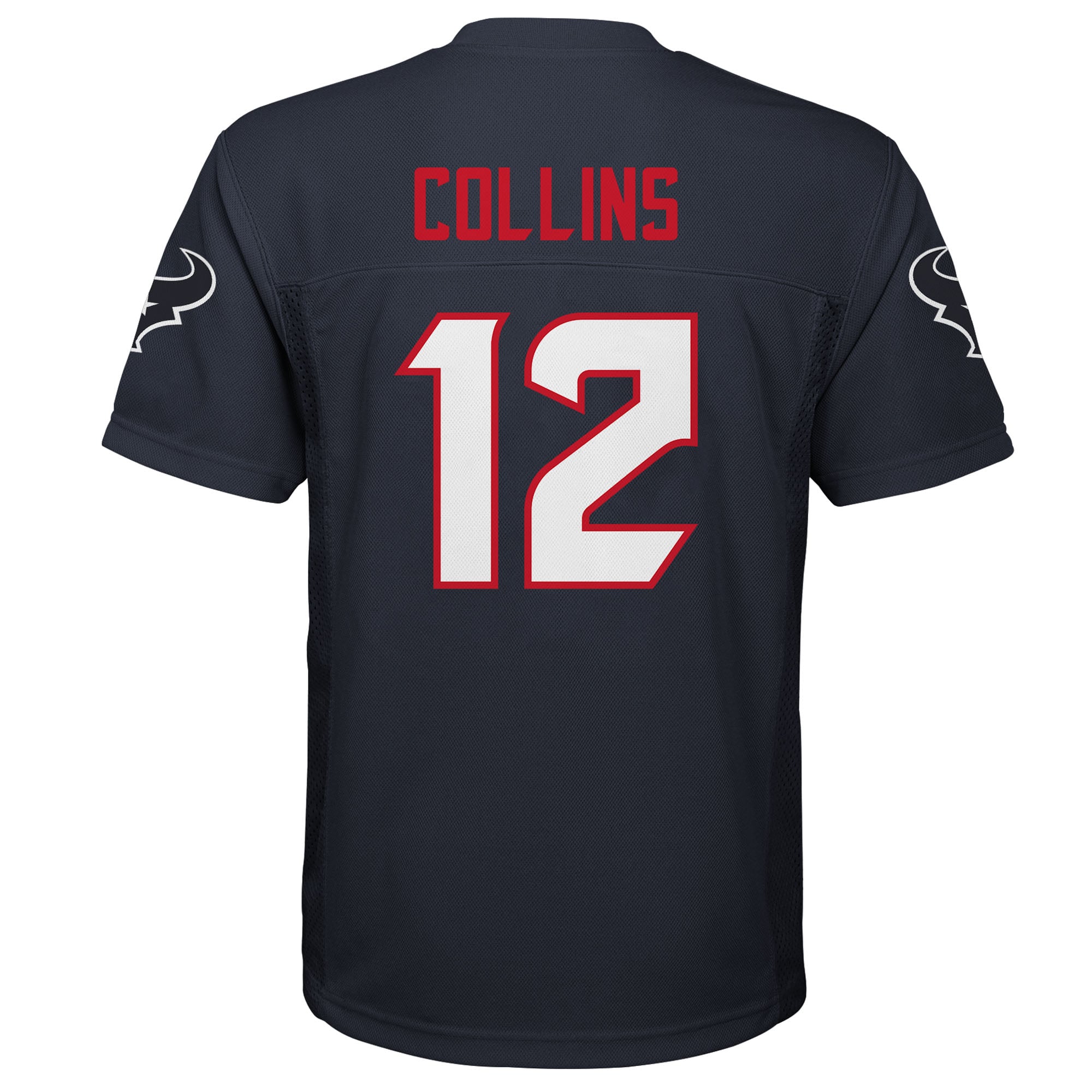 Youth Nico Collins Navy Houston Texans Replica Jersey