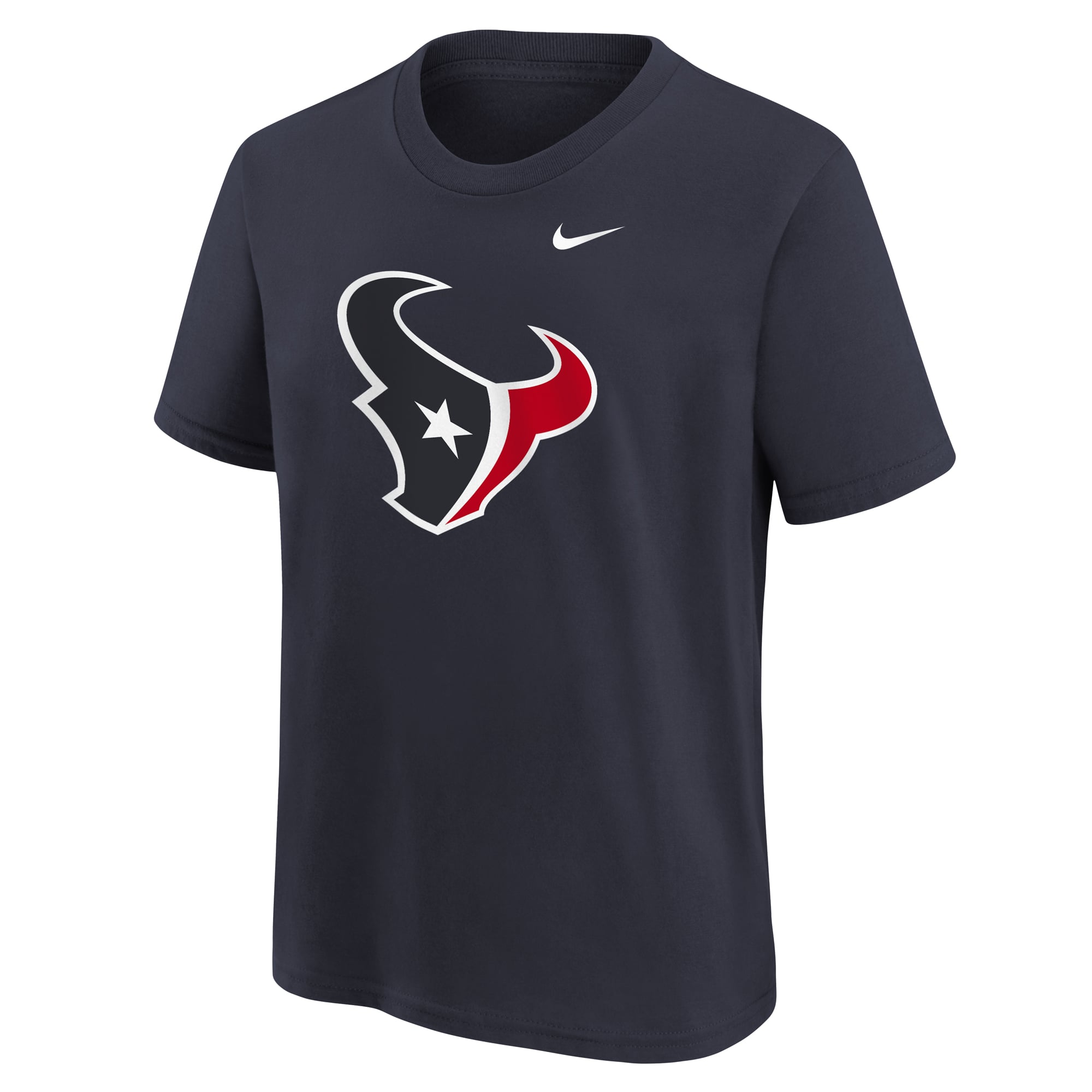 Youth Nike  Navy Houston Texans Logo T-Shirt