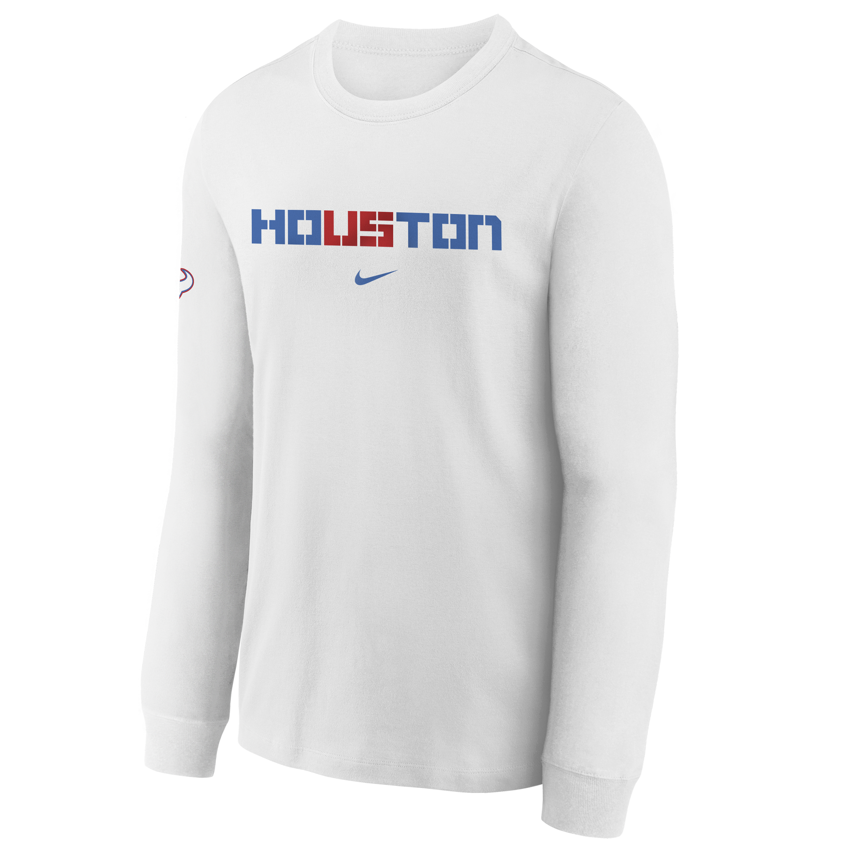 Youth Nike  White Houston Texans 2026 Rivalries Collection Max90 Long Sleeve T-Shirt