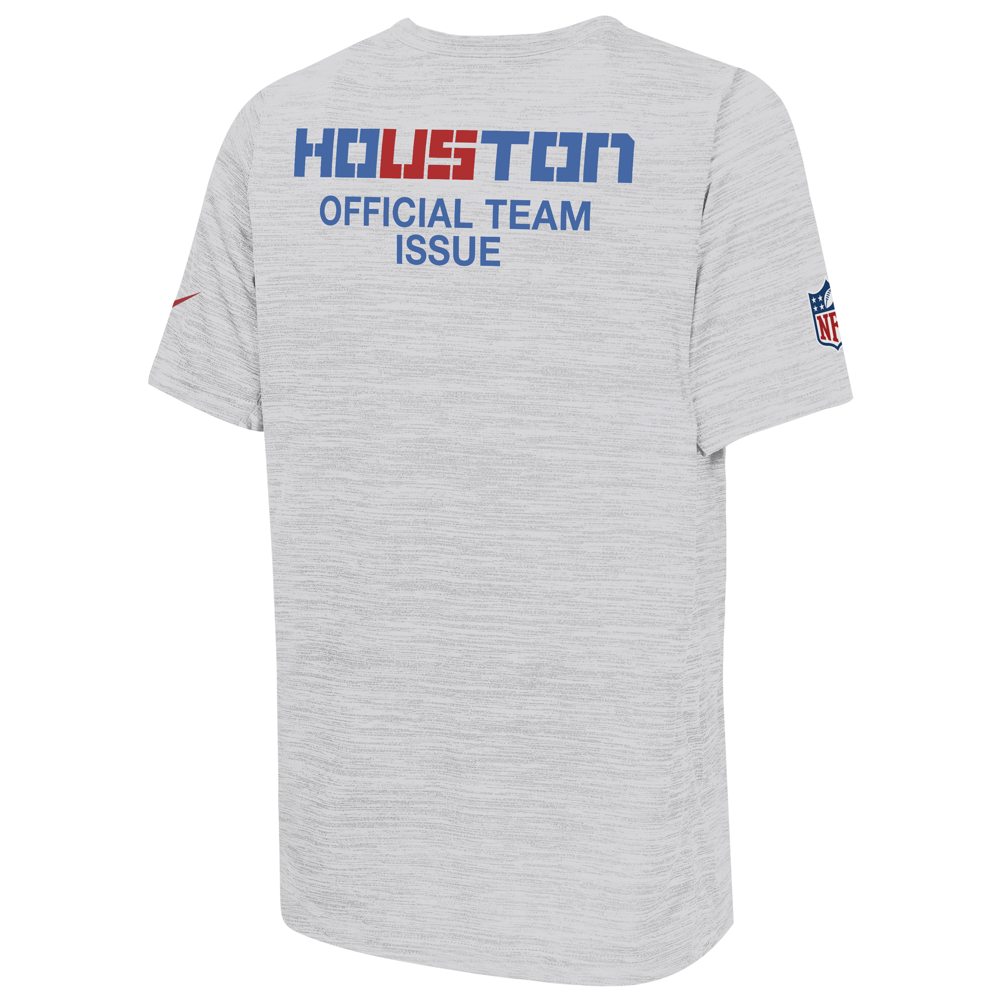 Youth Nike White Houston Texans 2026 Rivalries Collection Sideline Velocity T-Shirt