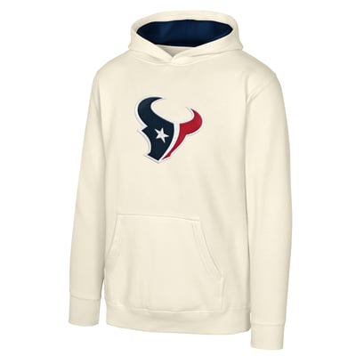 Houston Texans Outerstuff Youth Prime Pullover Hoodie - Natural