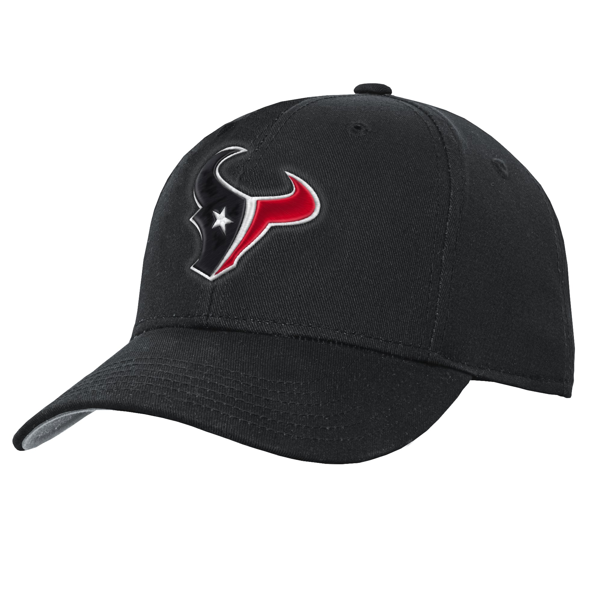 Youth Outerstuff Navy Houston Texans Pre-Curved Snapback Hat